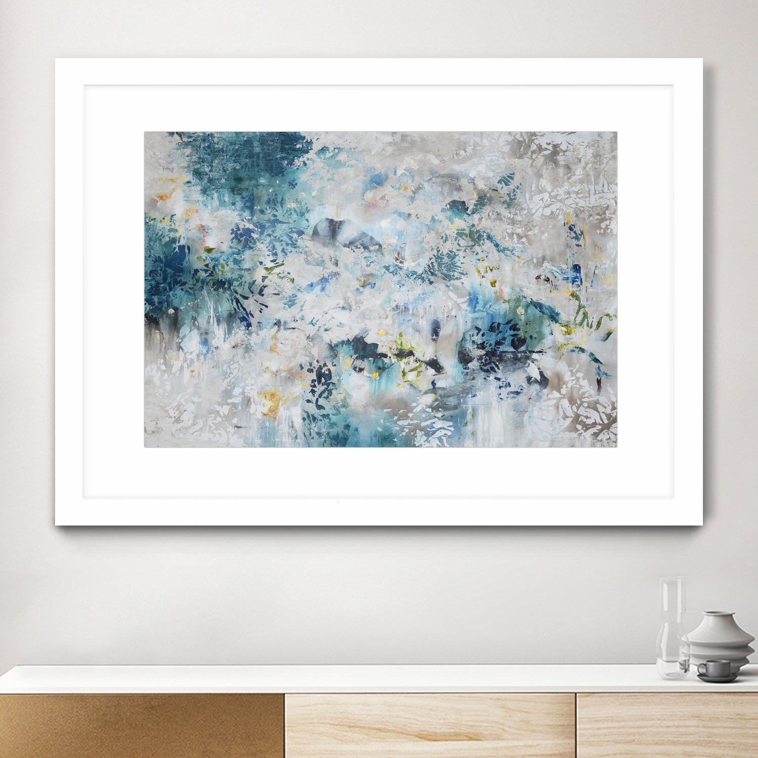 Extinguish by Daleno Art on GIANT ART - blue abstract