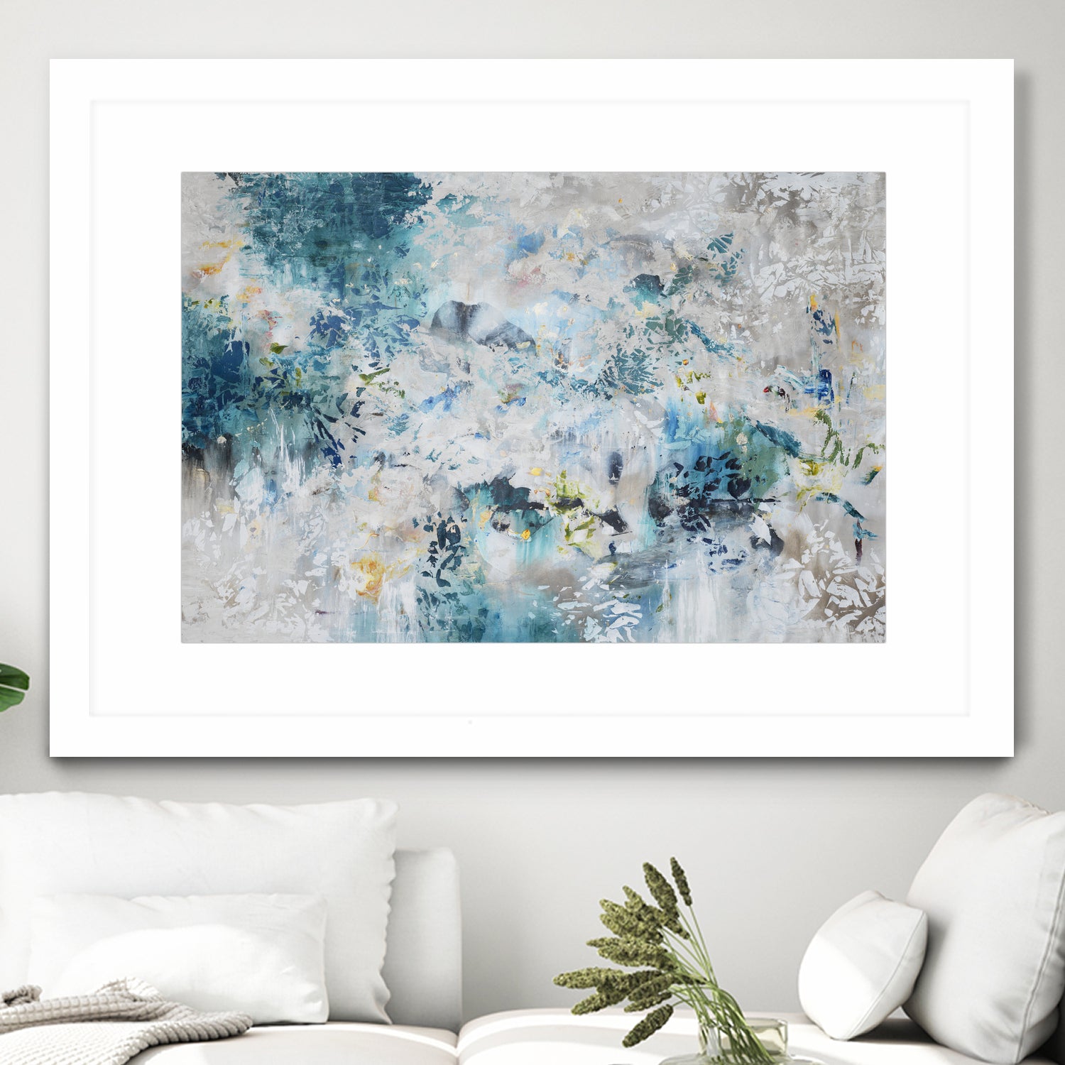 Extinguish by Daleno Art on GIANT ART - blue abstract