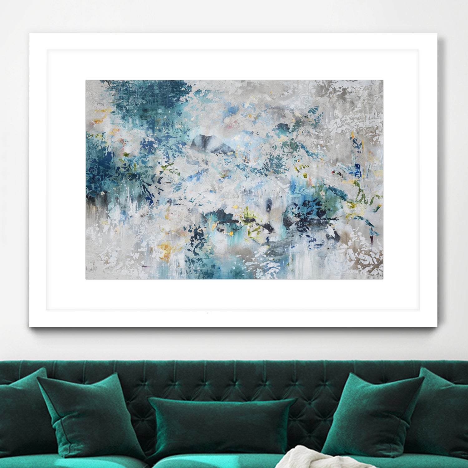 Extinguish by Daleno Art on GIANT ART - blue abstract