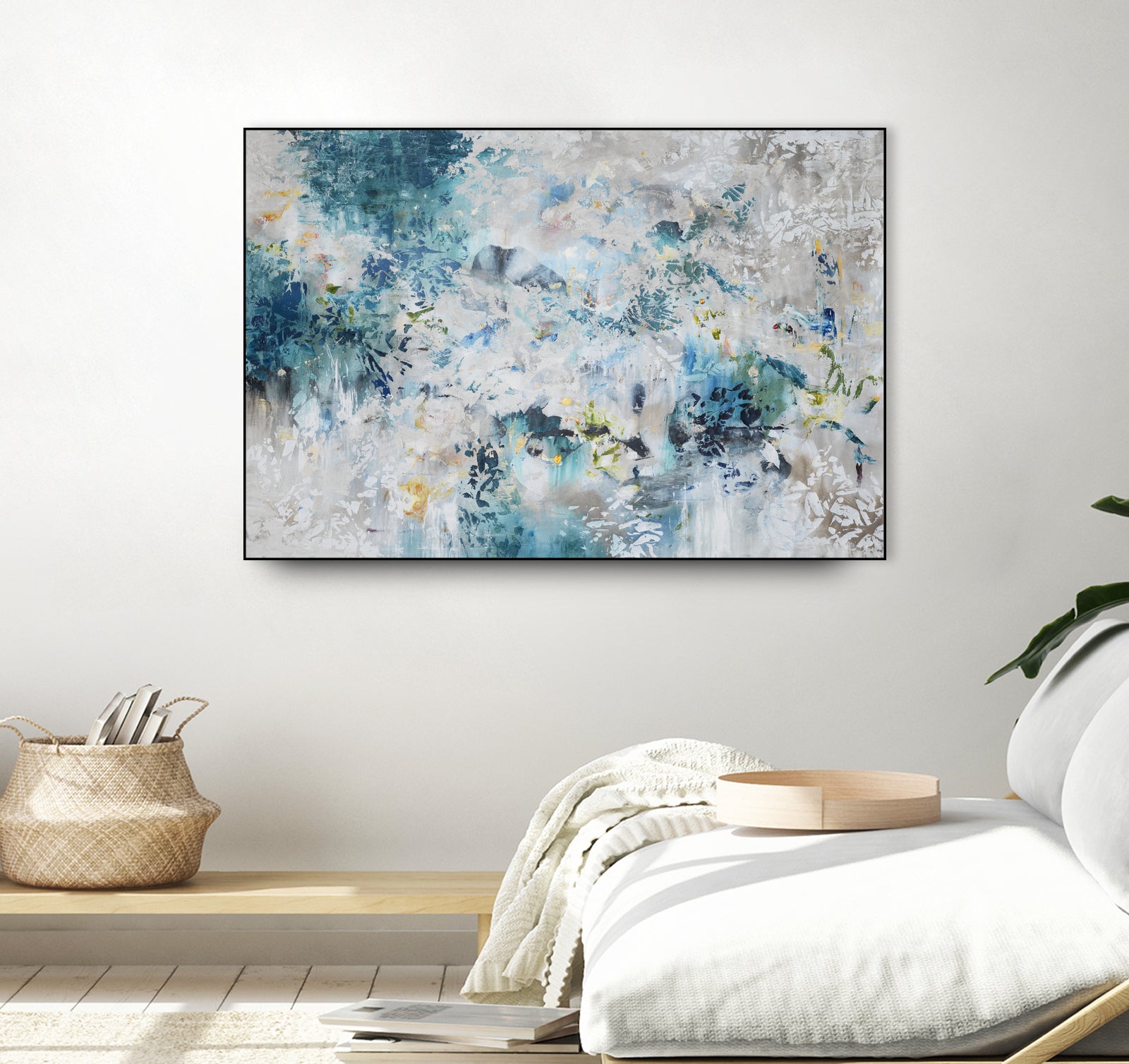 Extinguish by Daleno Art on GIANT ART - blue abstract