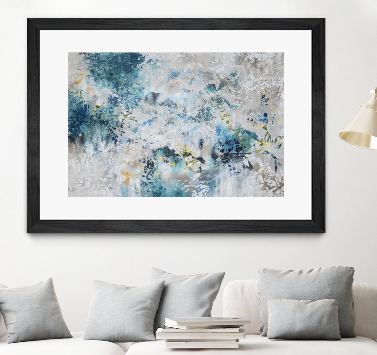 Extinguish by Daleno Art on GIANT ART - blue abstract