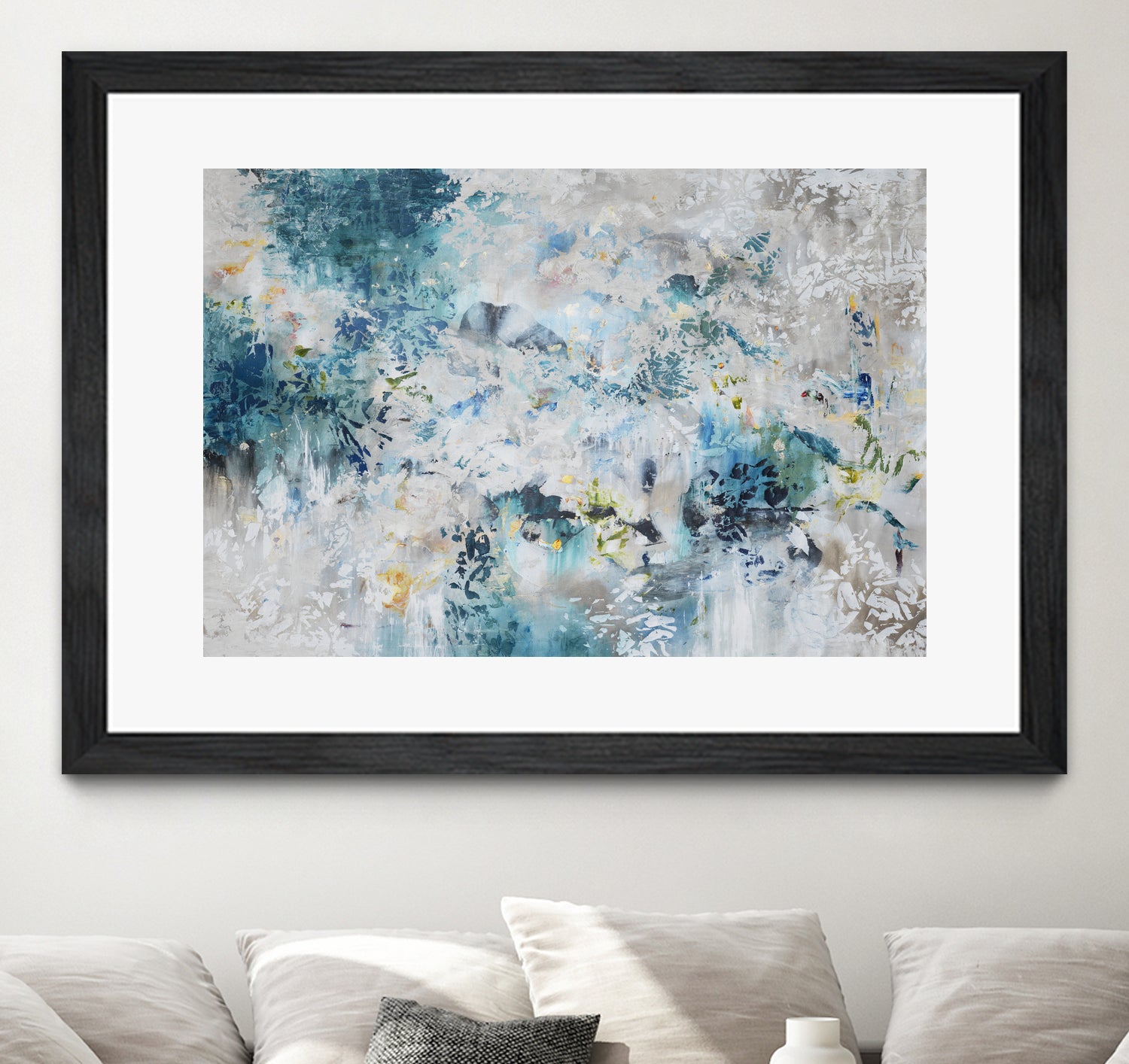 Extinguish by Daleno Art on GIANT ART - blue abstract