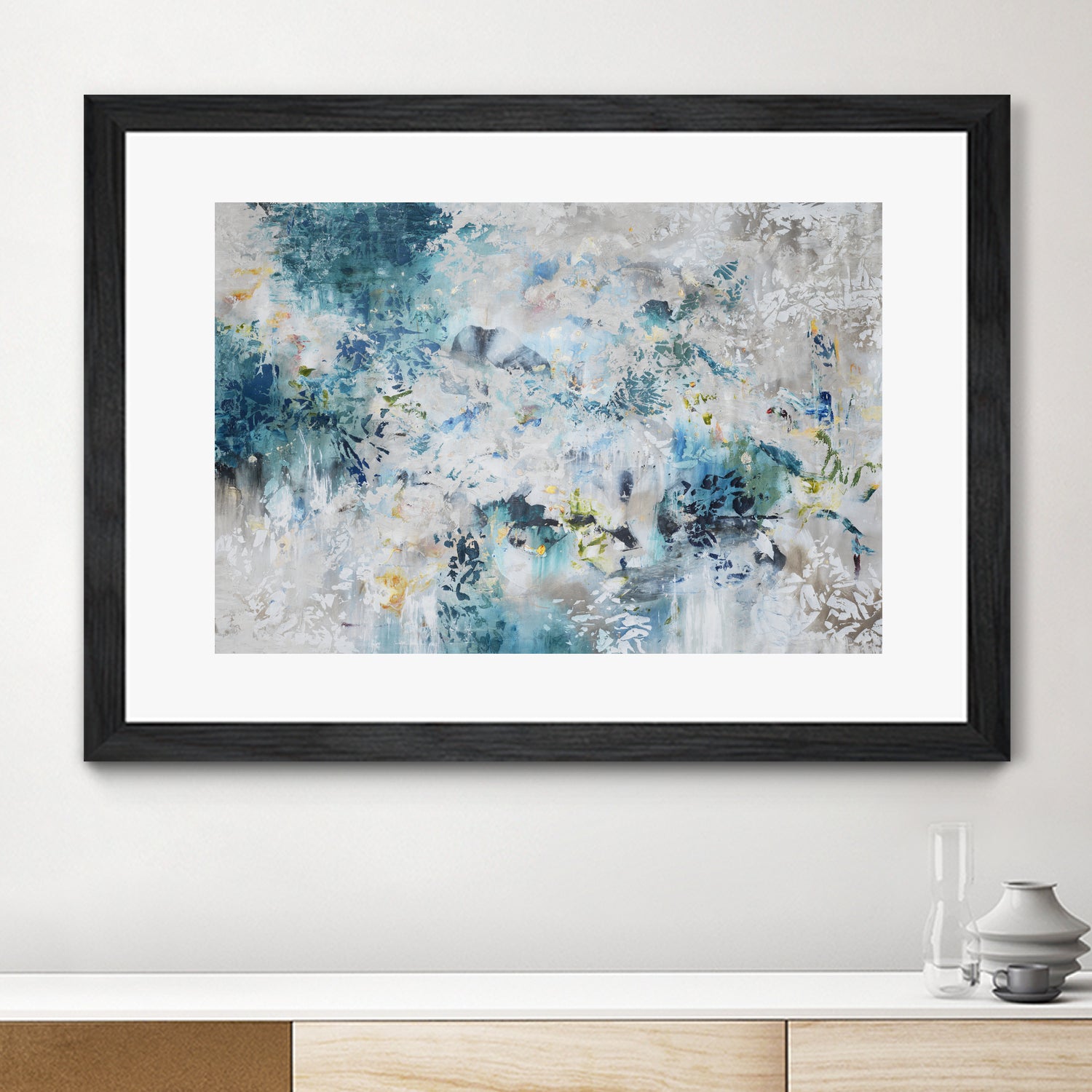 Extinguish by Daleno Art on GIANT ART - blue abstract