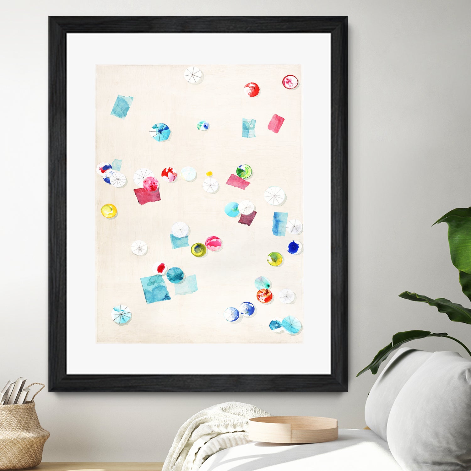 Fun Day Sunday by Daleno Art on GIANT ART - pink abstract