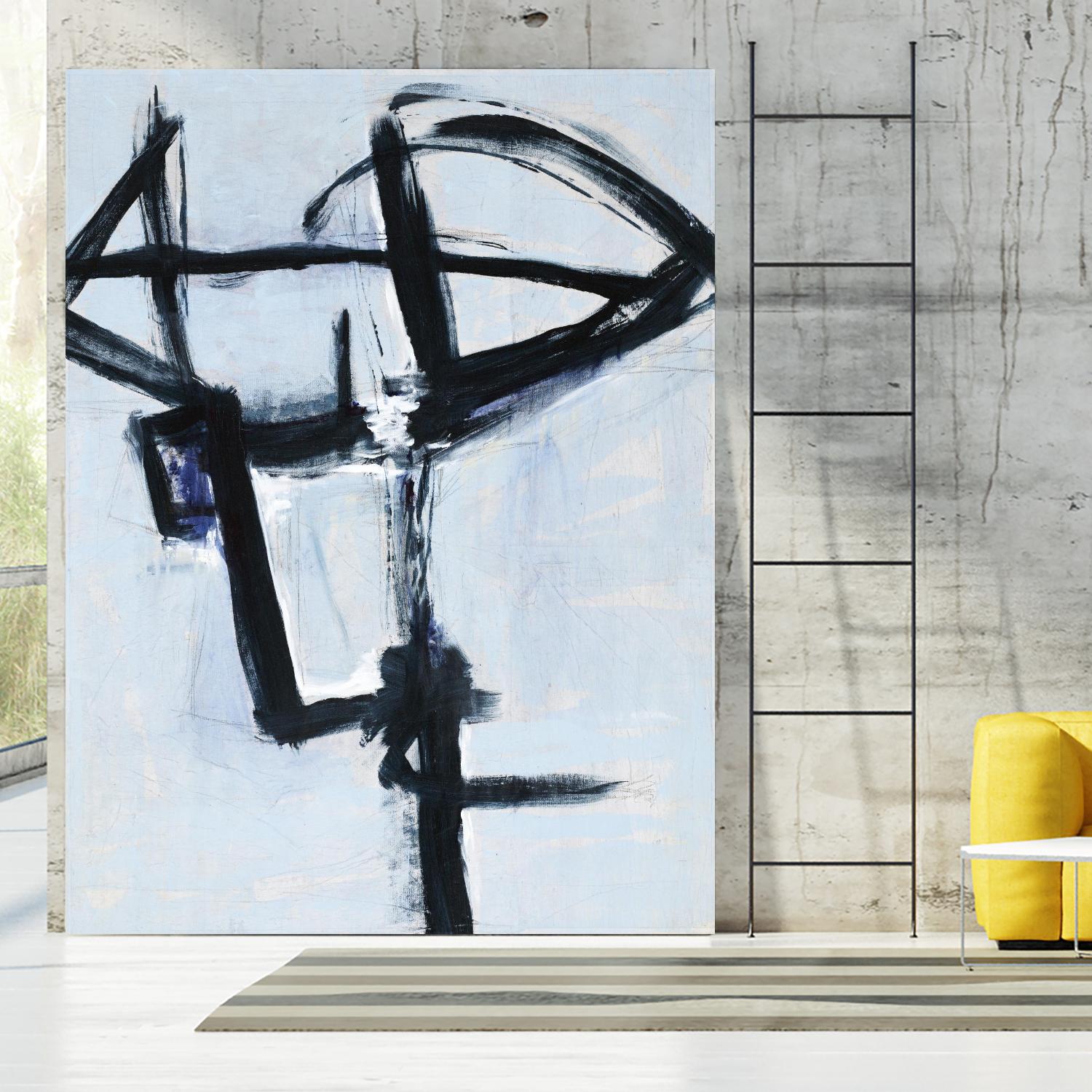 Contradictory Mind by Daleno Art on GIANT ART - white abstract abstrait