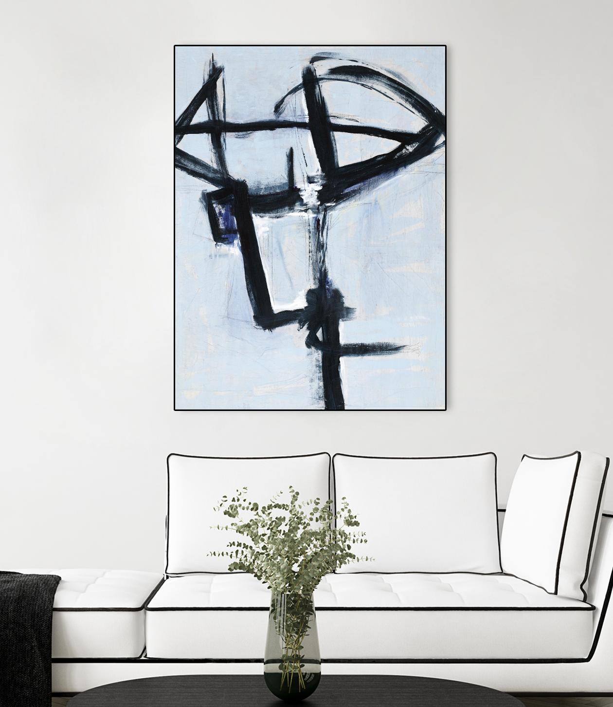 Contradictory Mind by Daleno Art on GIANT ART - white abstract abstrait