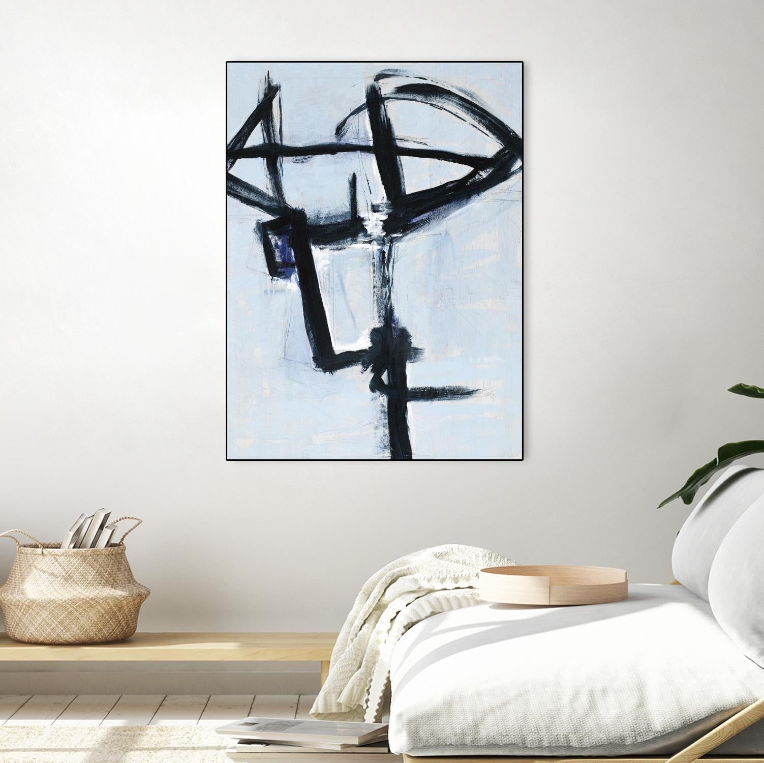 Contradictory Mind by Daleno Art on GIANT ART - white abstract abstrait