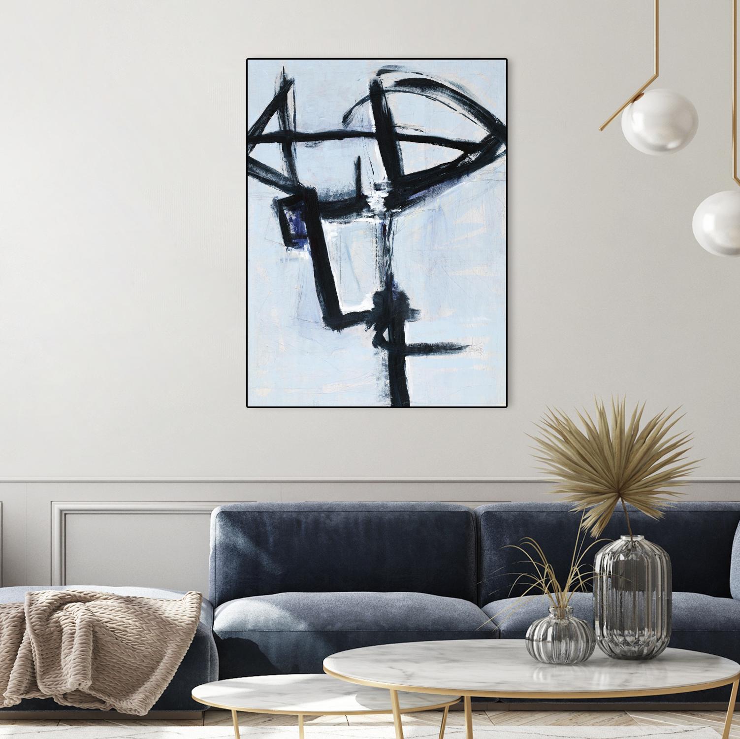 Contradictory Mind by Daleno Art on GIANT ART - white abstract abstrait