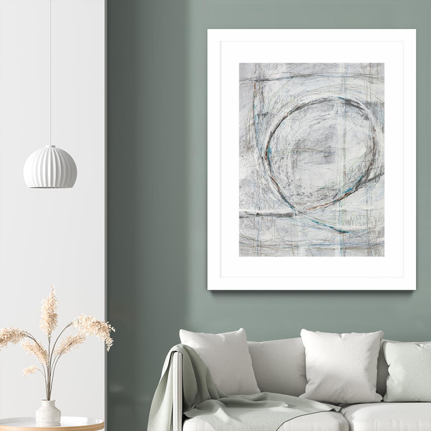 Mind Sketches by Daleno Art on GIANT ART - white abstract