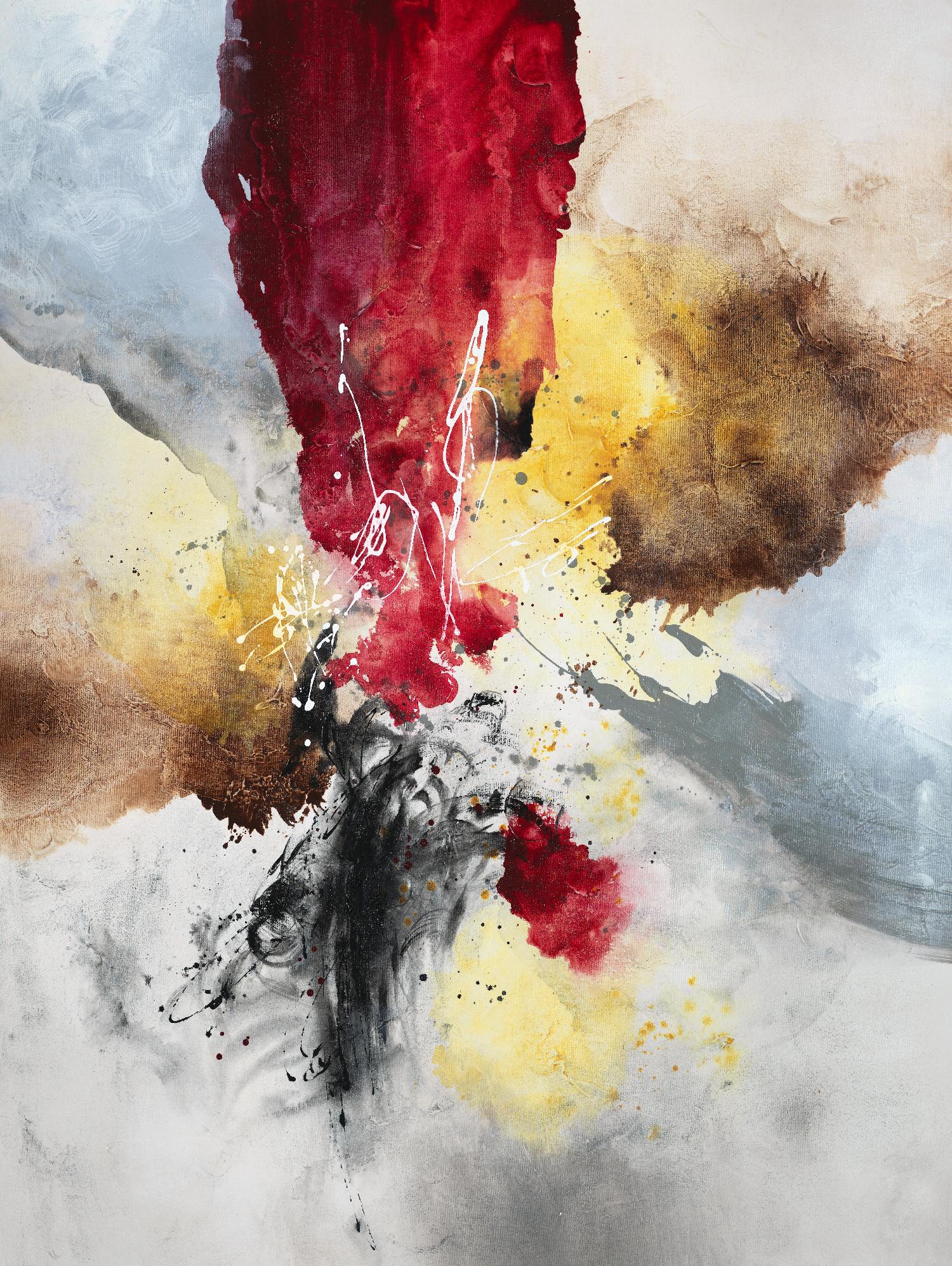 Subversion by Daleno Art on GIANT ART - red abstract abstrait