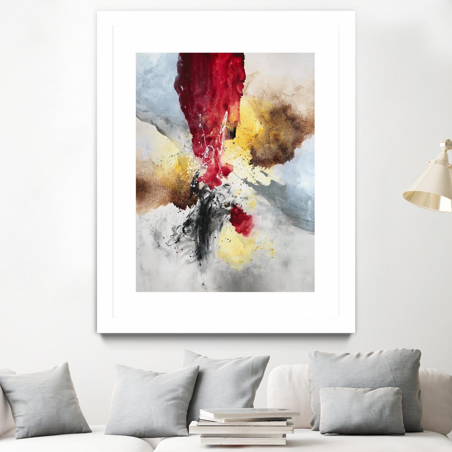 Subversion by Daleno Art on GIANT ART - red abstract abstrait