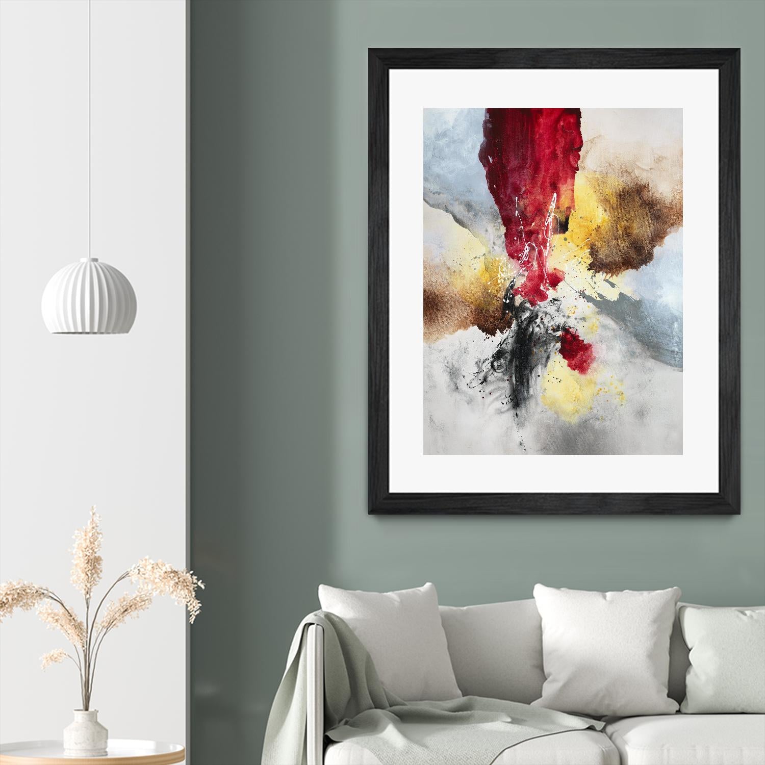 Subversion by Daleno Art on GIANT ART - red abstract abstrait