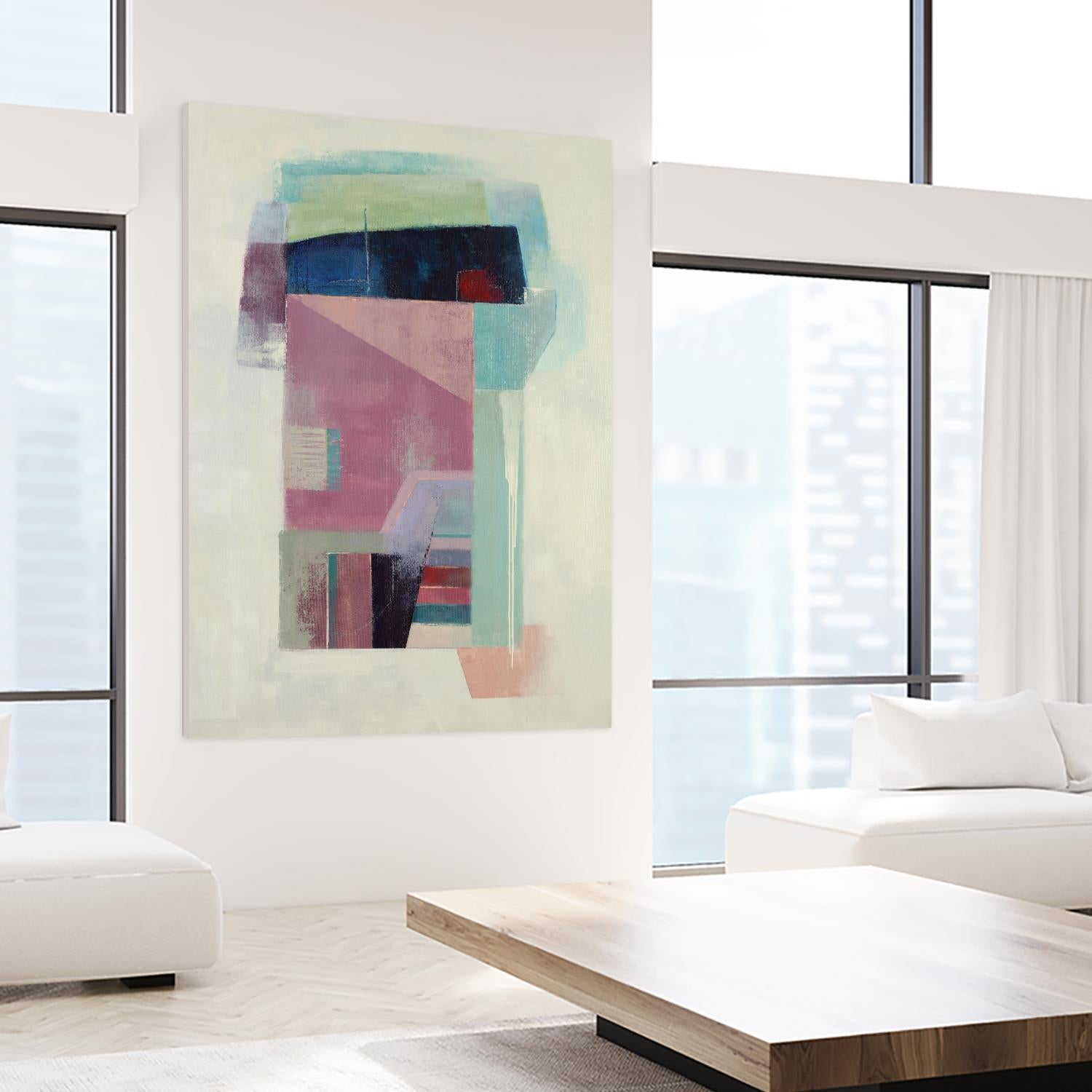 Specific Structures by Daleno Art on GIANT ART - red abstract abstrait