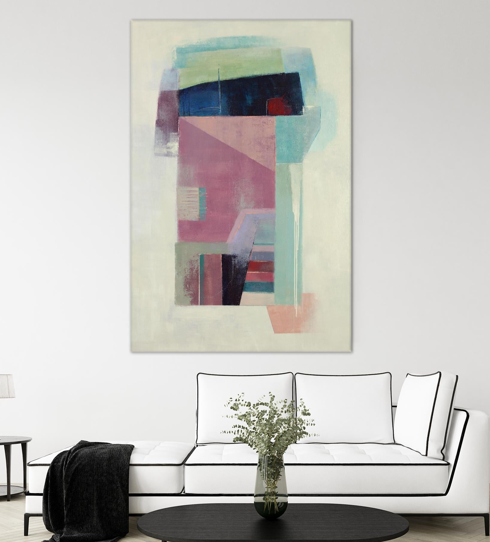 Specific Structures by Daleno Art on GIANT ART - red abstract abstrait