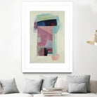 Specific Structures by Daleno Art on GIANT ART - pink abstract abstrait