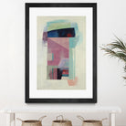 Specific Structures by Daleno Art on GIANT ART - pink abstract abstrait