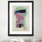 Specific Structures by Daleno Art on GIANT ART - pink abstract abstrait