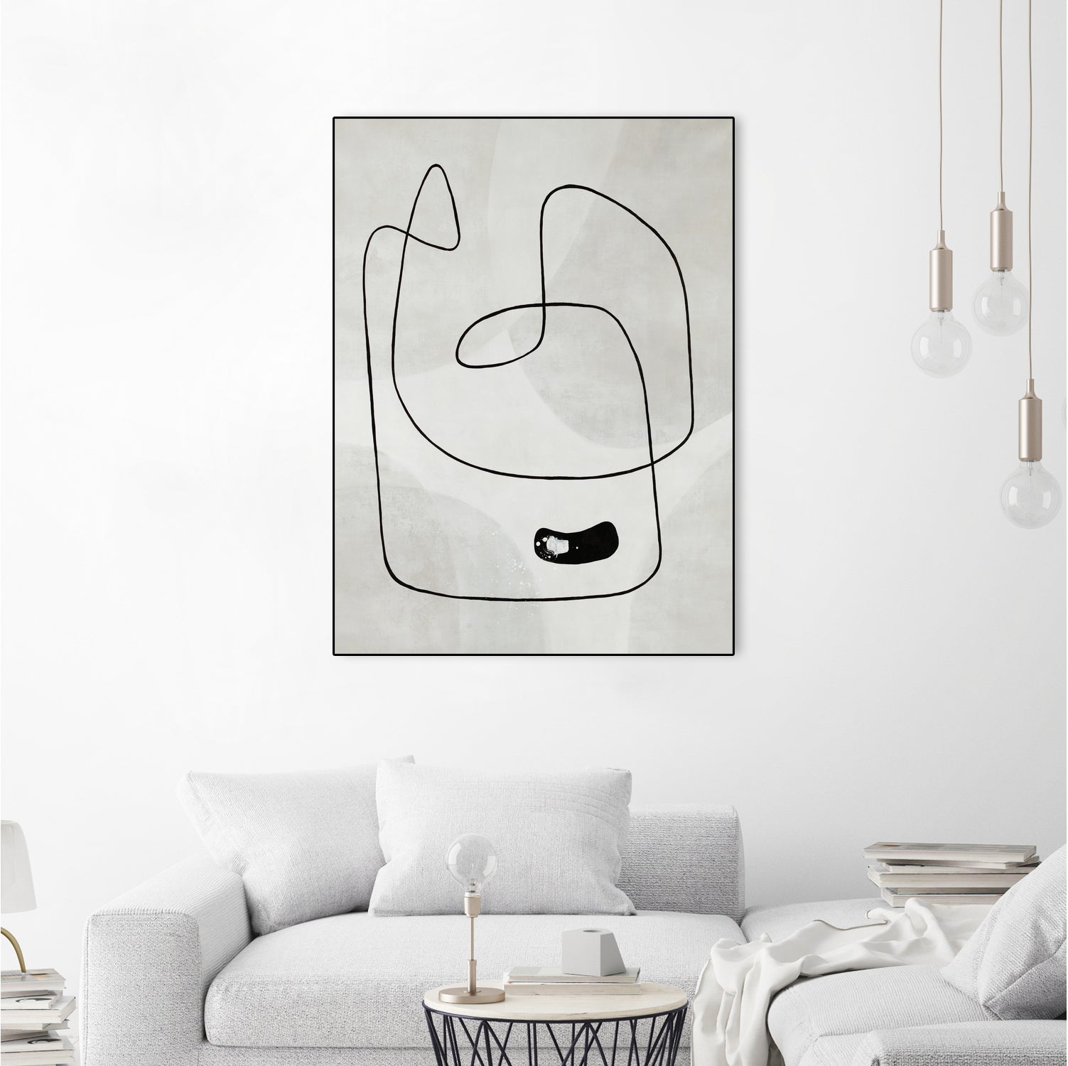 Take A Dip by Daleno Art on GIANT ART - black abstract