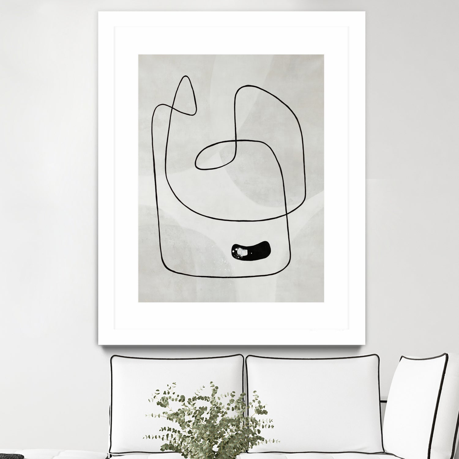 Take A Dip by Daleno Art on GIANT ART - black abstract