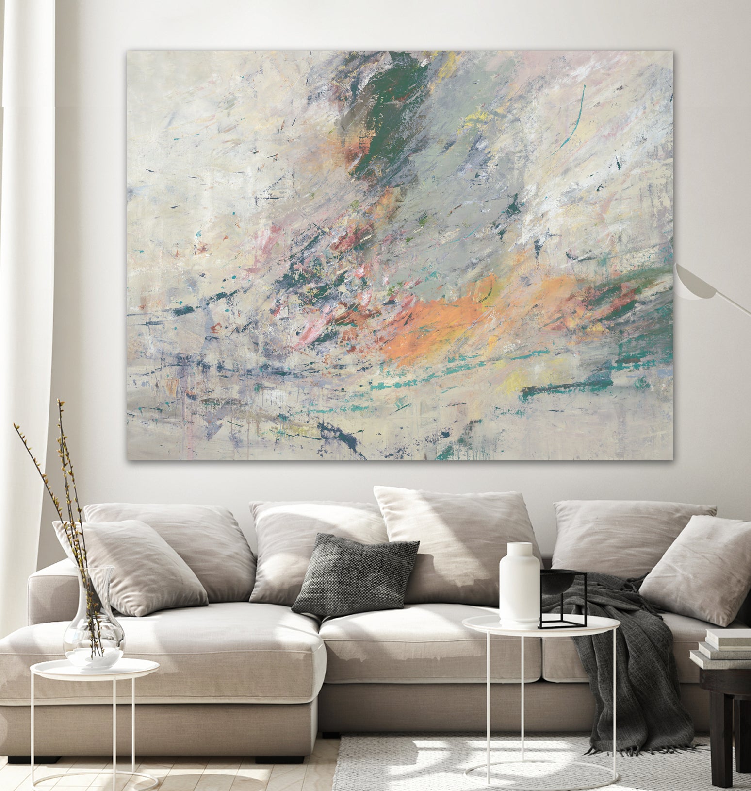 A Fabulous Finish IV by Daleno Art on GIANT ART - grey abstract