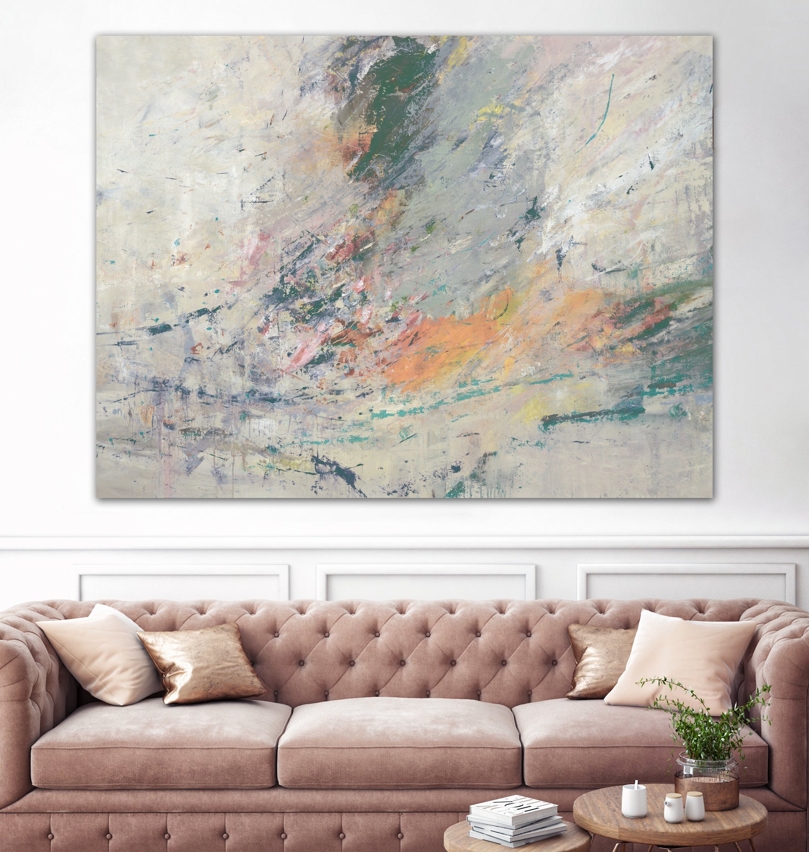 A Fabulous Finish IV by Daleno Art on GIANT ART - grey abstract