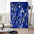 Prescription to Fame by Daleno Art on GIANT ART - blue abstract scribble