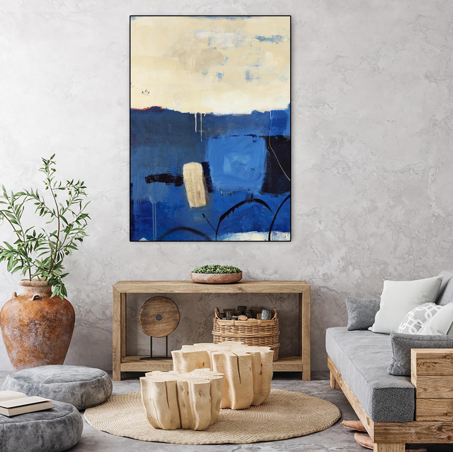 Closest Exit by Daleno Art on GIANT ART - beige abstract beige