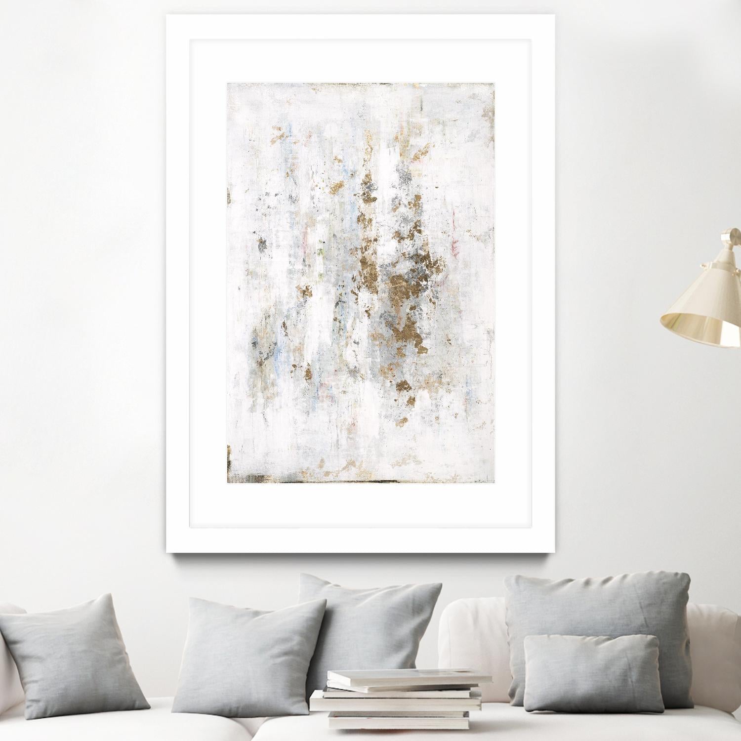 Drips and Dabs II by Daleno Art on GIANT ART - gold abstract abstract