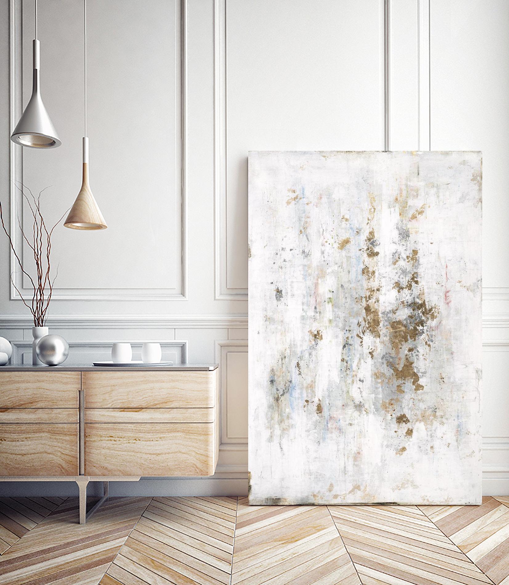 Drips and Dabs II by Daleno Art on GIANT ART - gold abstract abstract