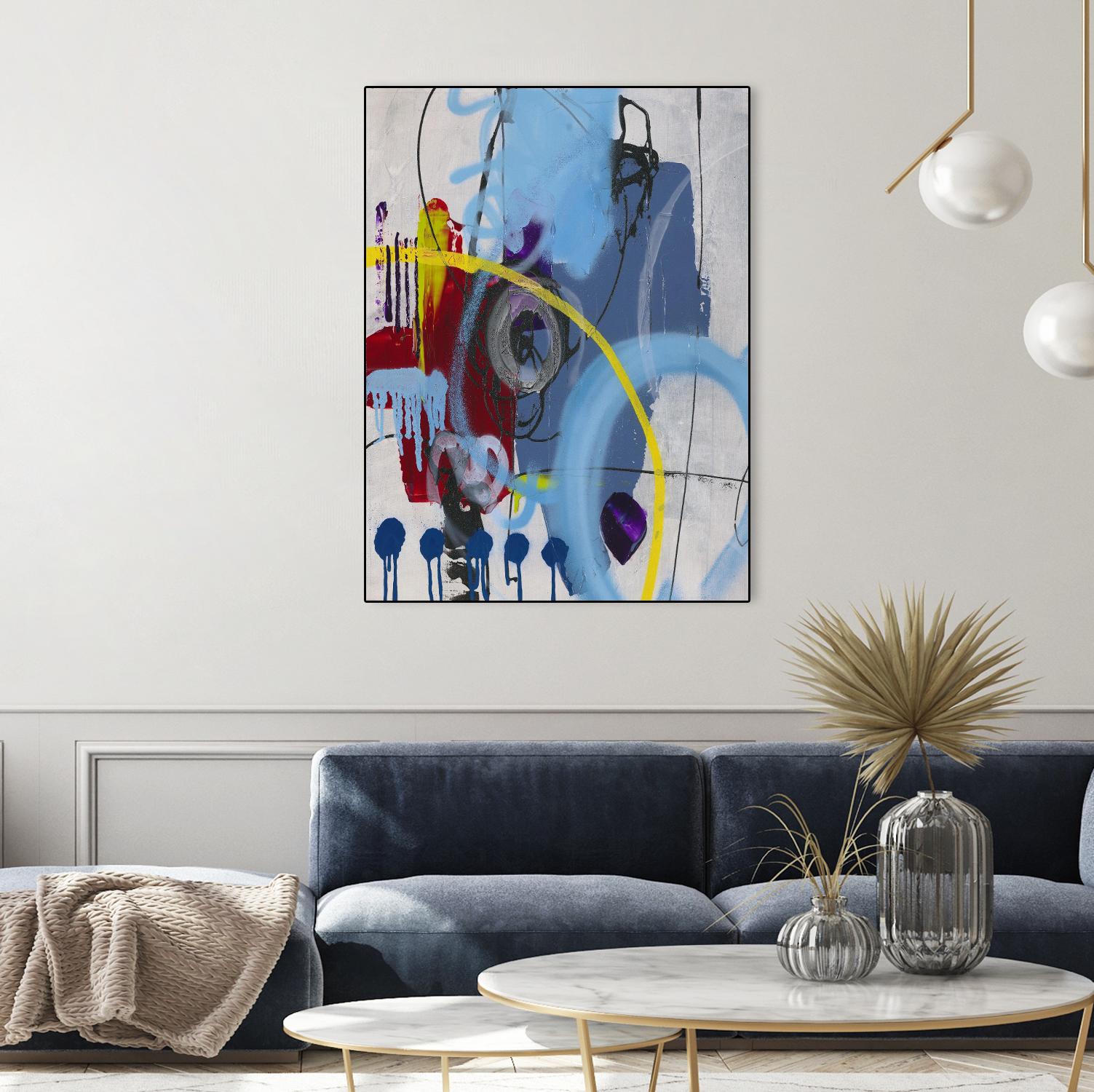 Live for the Applause I by Daleno Art on GIANT ART - abstract