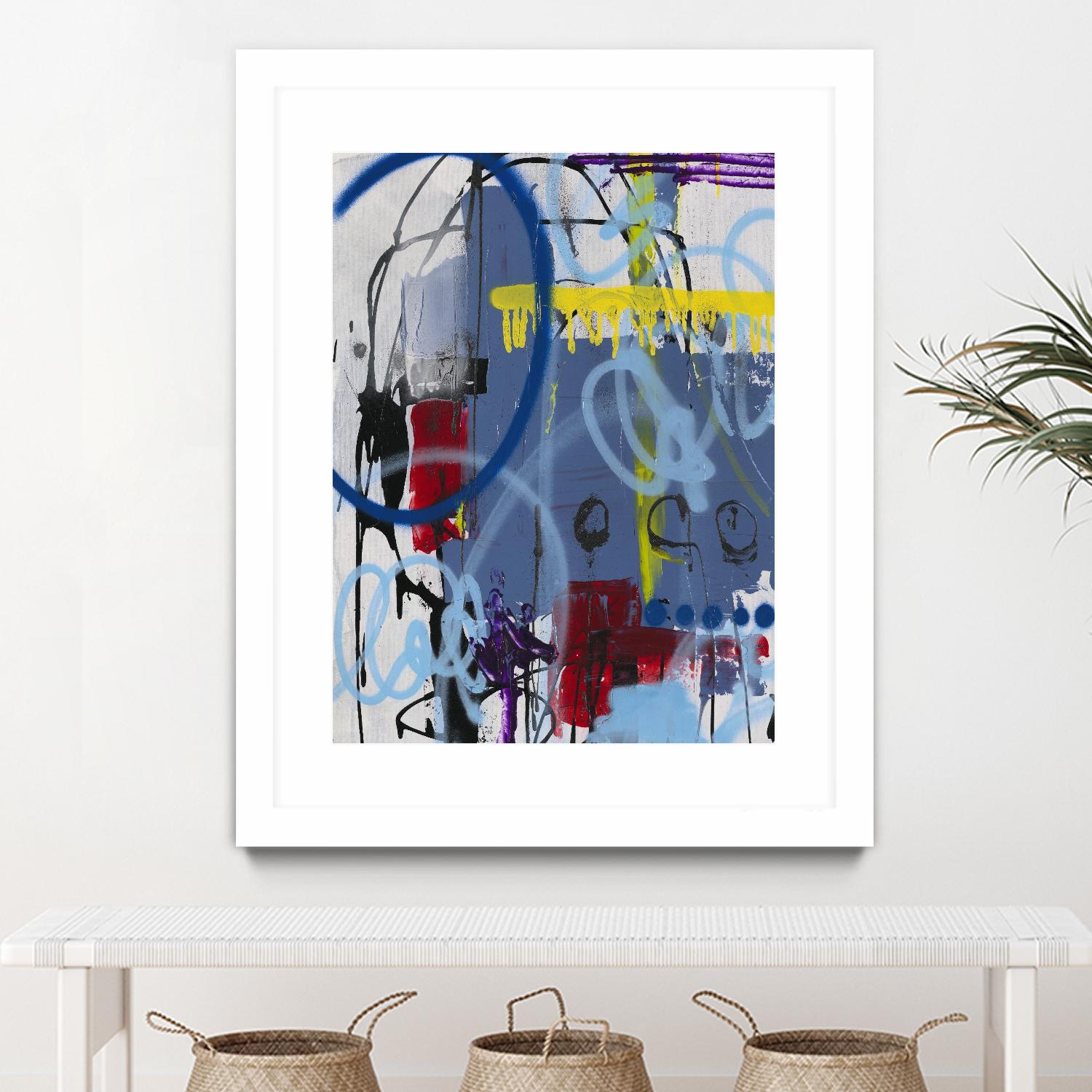 Live for the Applause II by Daleno Art on GIANT ART - red abstract