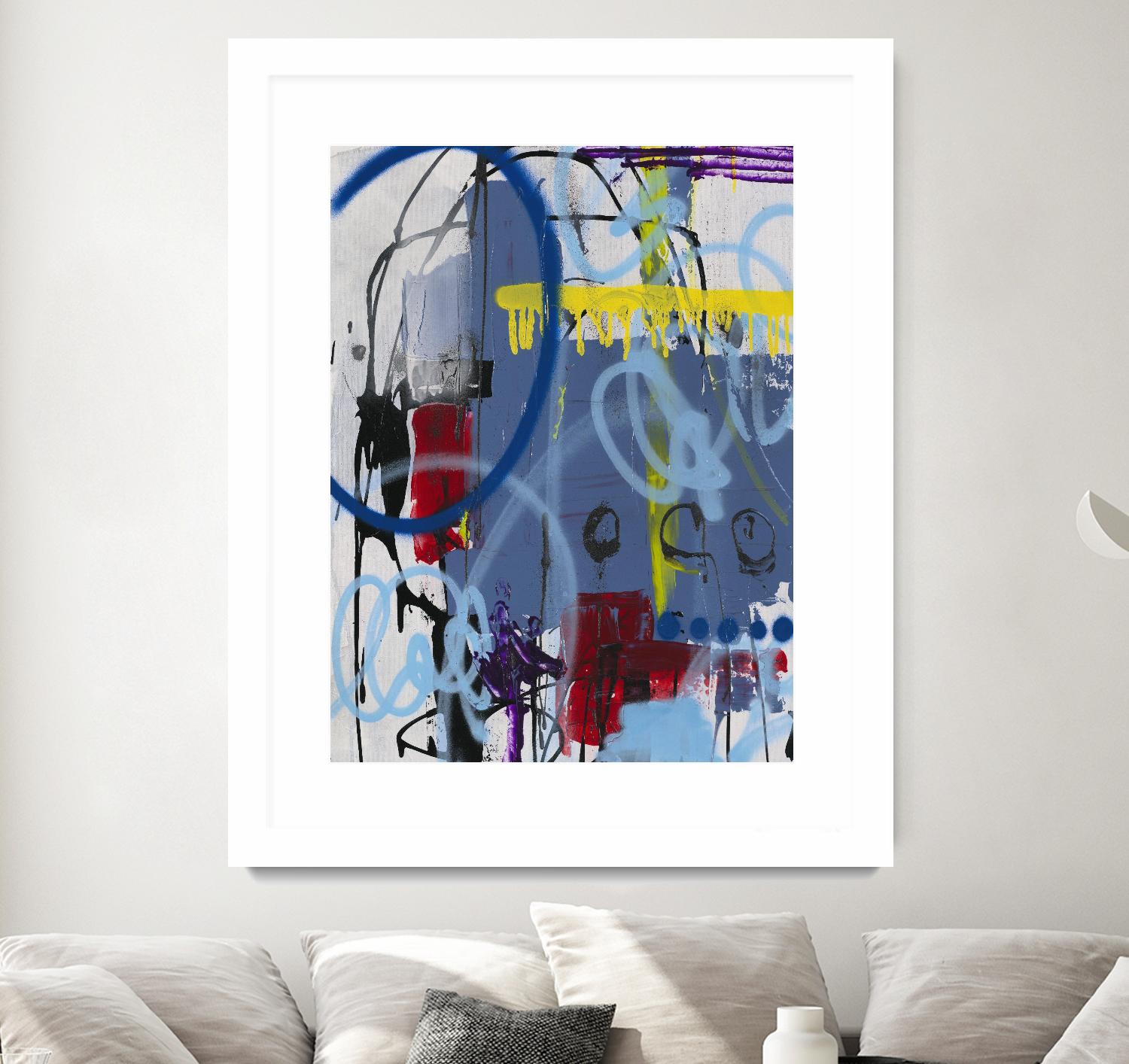 Live for the Applause II by Daleno Art on GIANT ART - red abstract