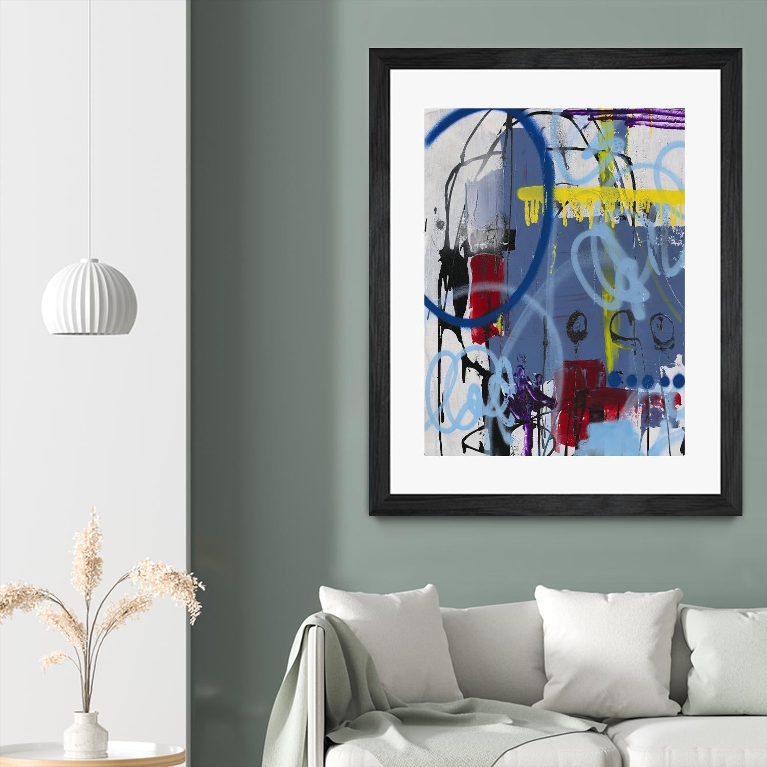 Live for the Applause II by Daleno Art on GIANT ART - red abstract