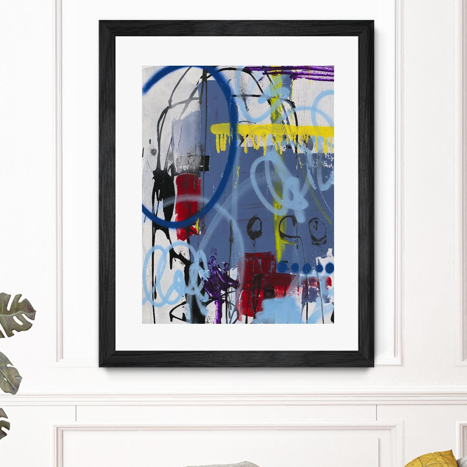 Live for the Applause II by Daleno Art on GIANT ART - red abstract