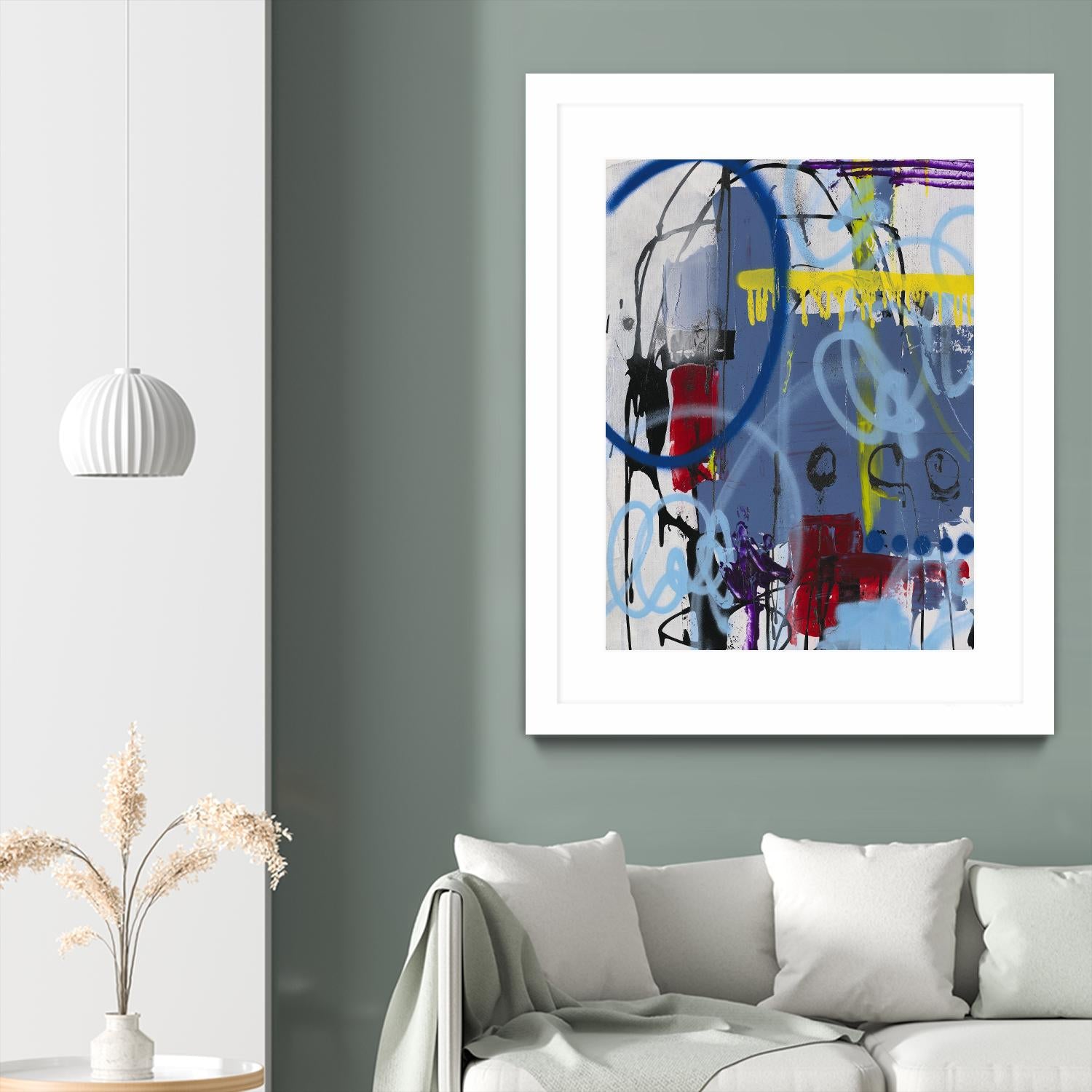 Live for the Applause II by Daleno Art on GIANT ART - red abstract