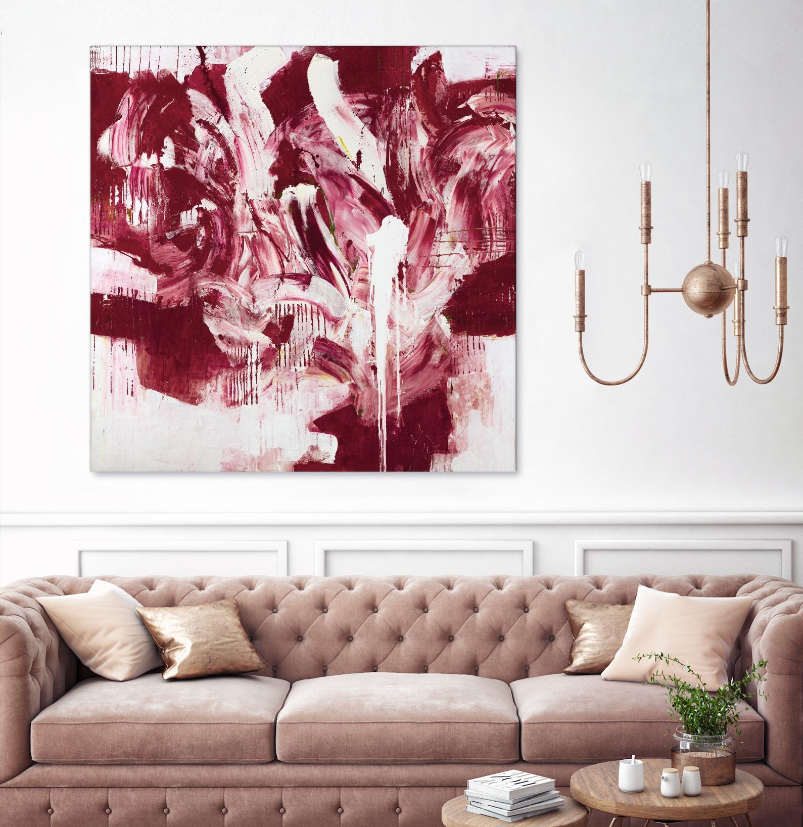 Shirley Shake by Daleno Art on GIANT ART - red abstract abstrait