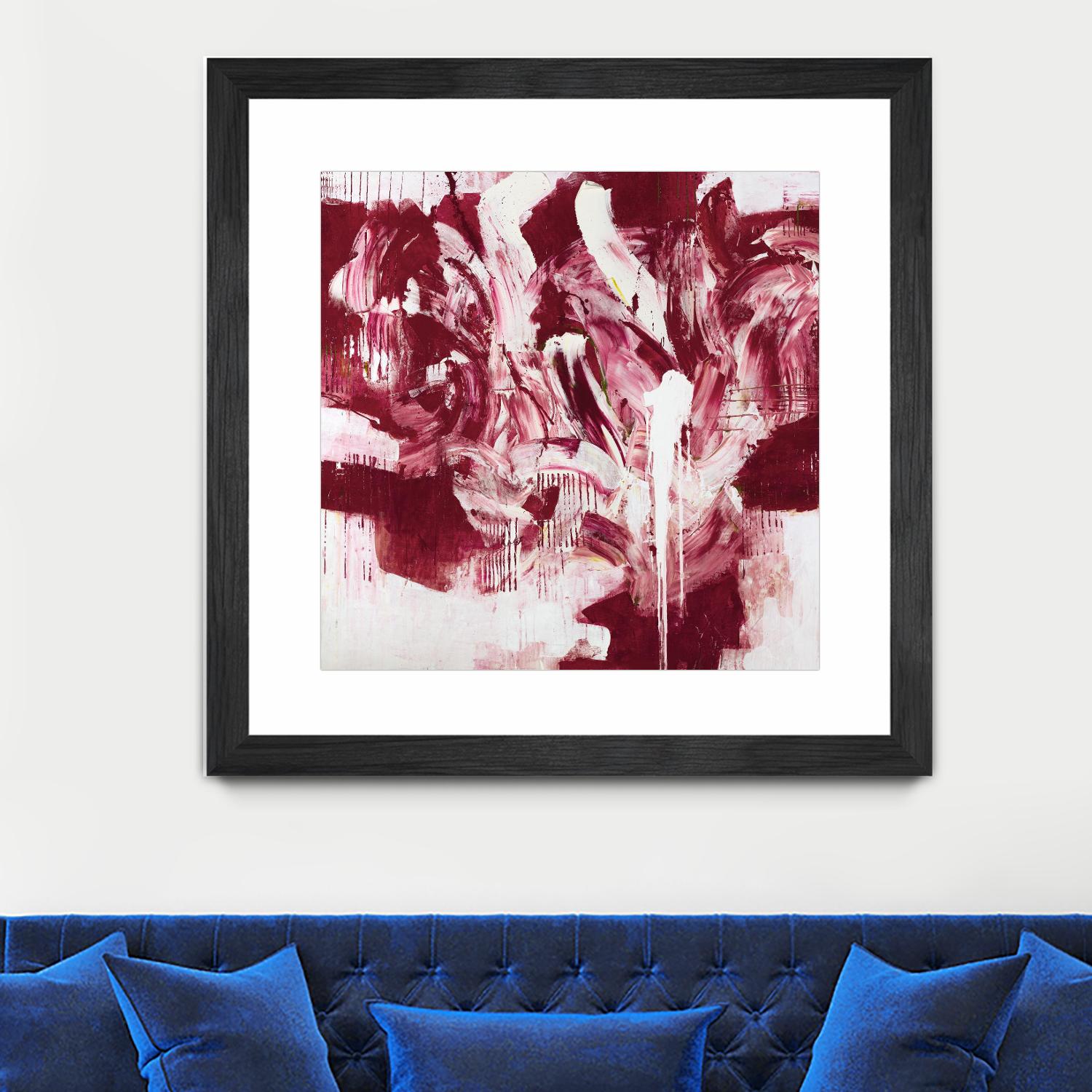 Shirley Shake by Daleno Art on GIANT ART - red abstract abstrait