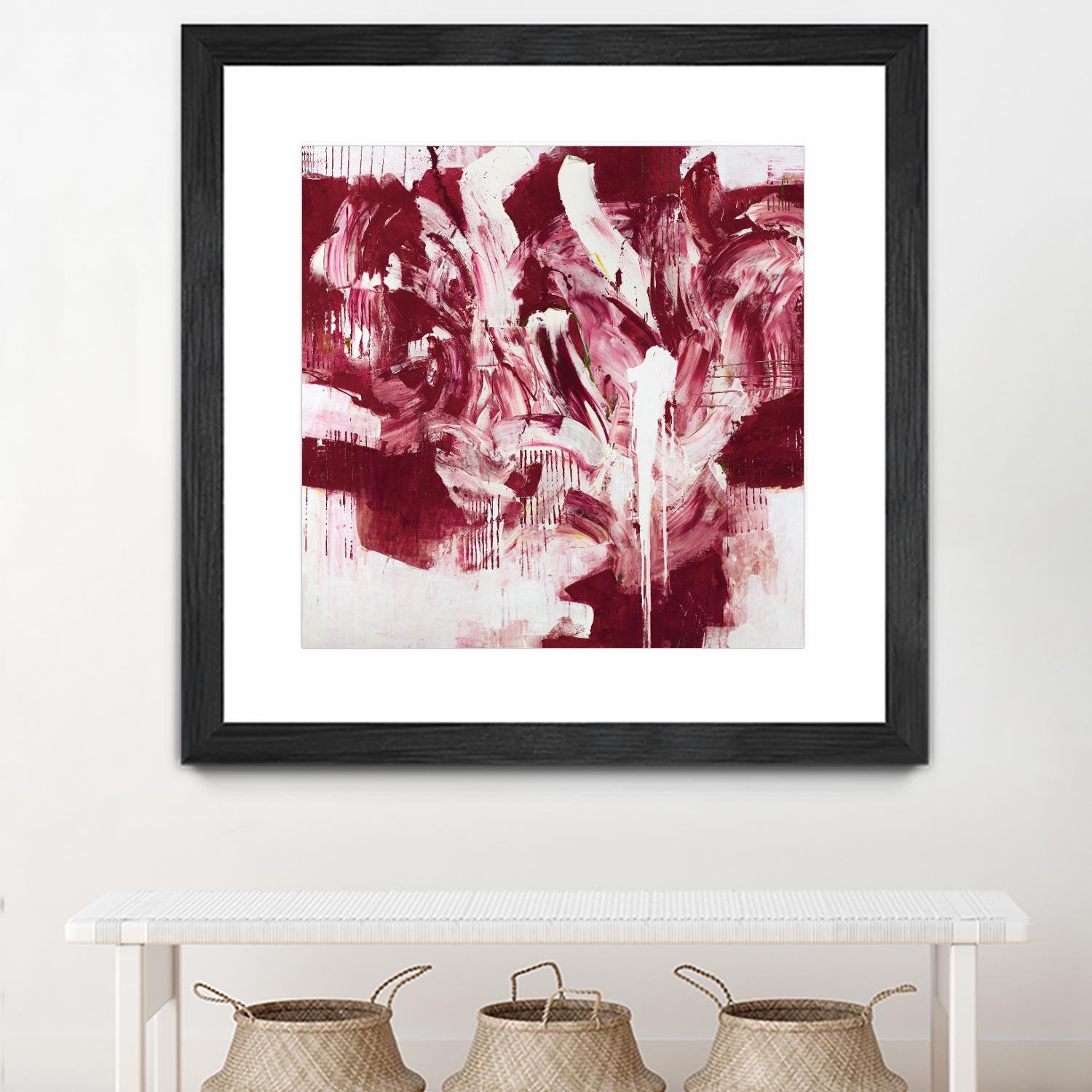 Shirley Shake by Daleno Art on GIANT ART - red abstract abstrait