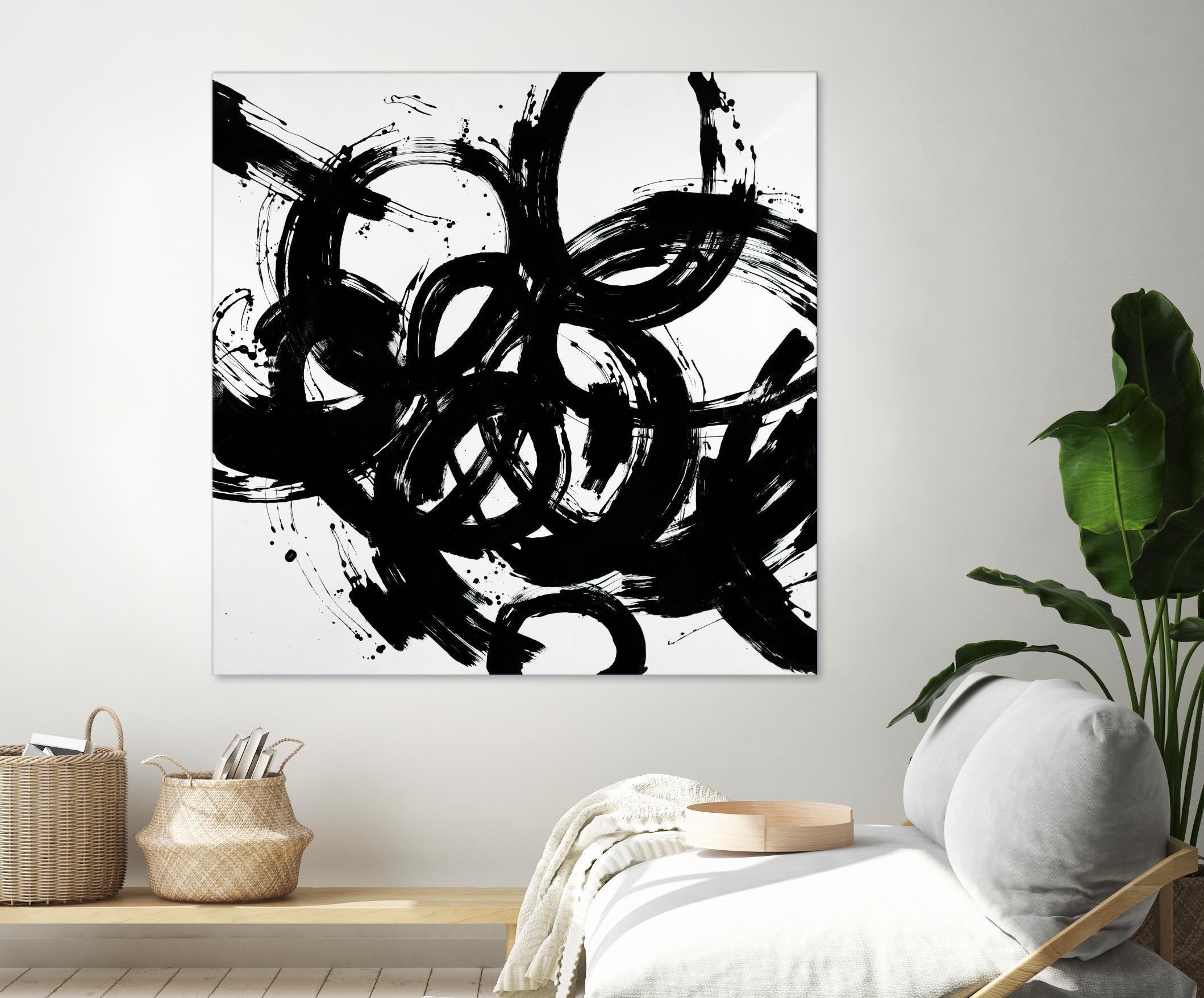 Complex Turns by Daleno Art on GIANT ART - white black&white abstract