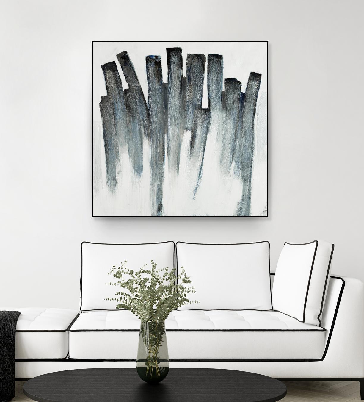 Graphite Spirits by Daleno Art on GIANT ART - blue abstract abstrait