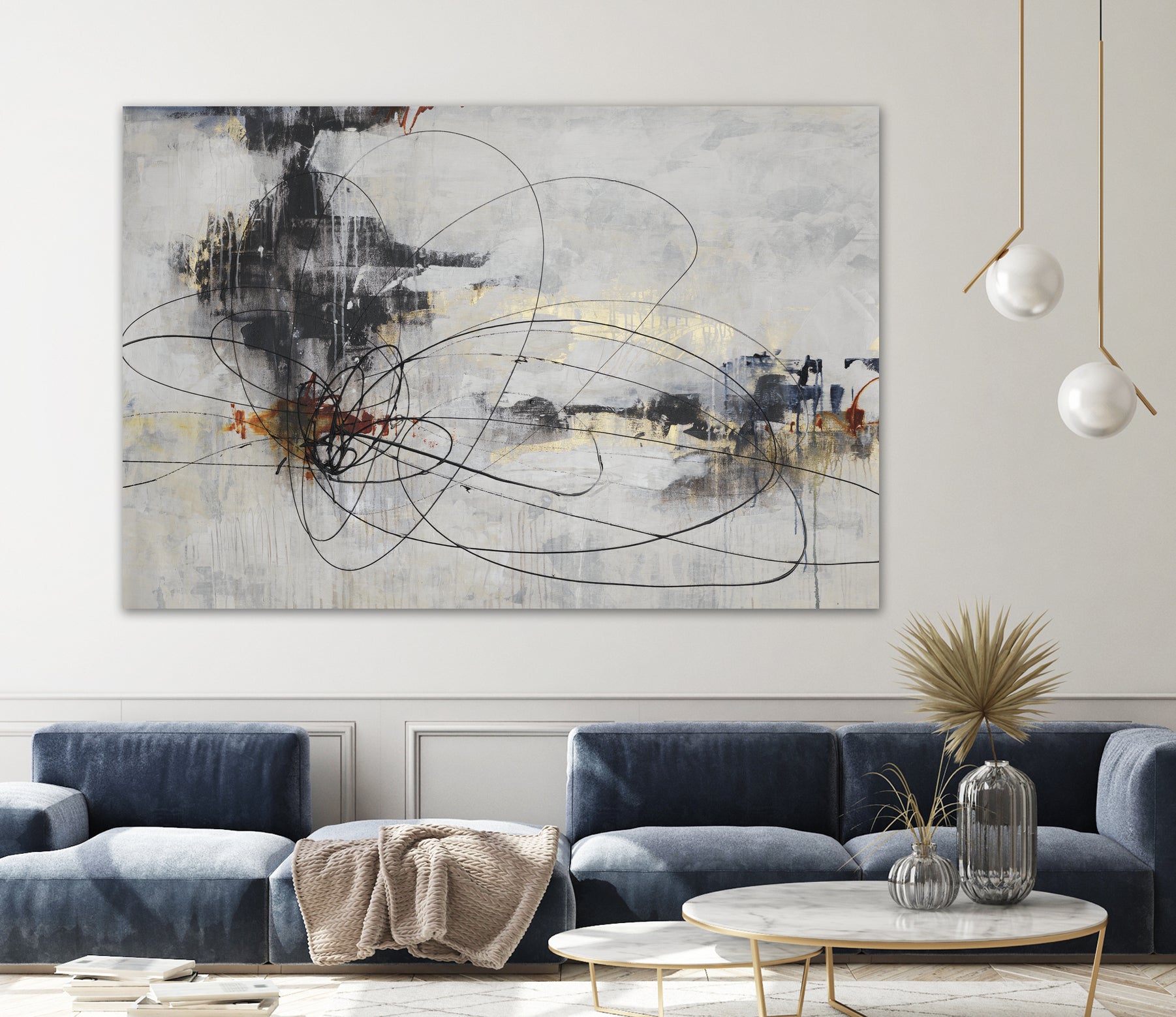 Mess With the Mind I by Daleno Art on GIANT ART -  abstract