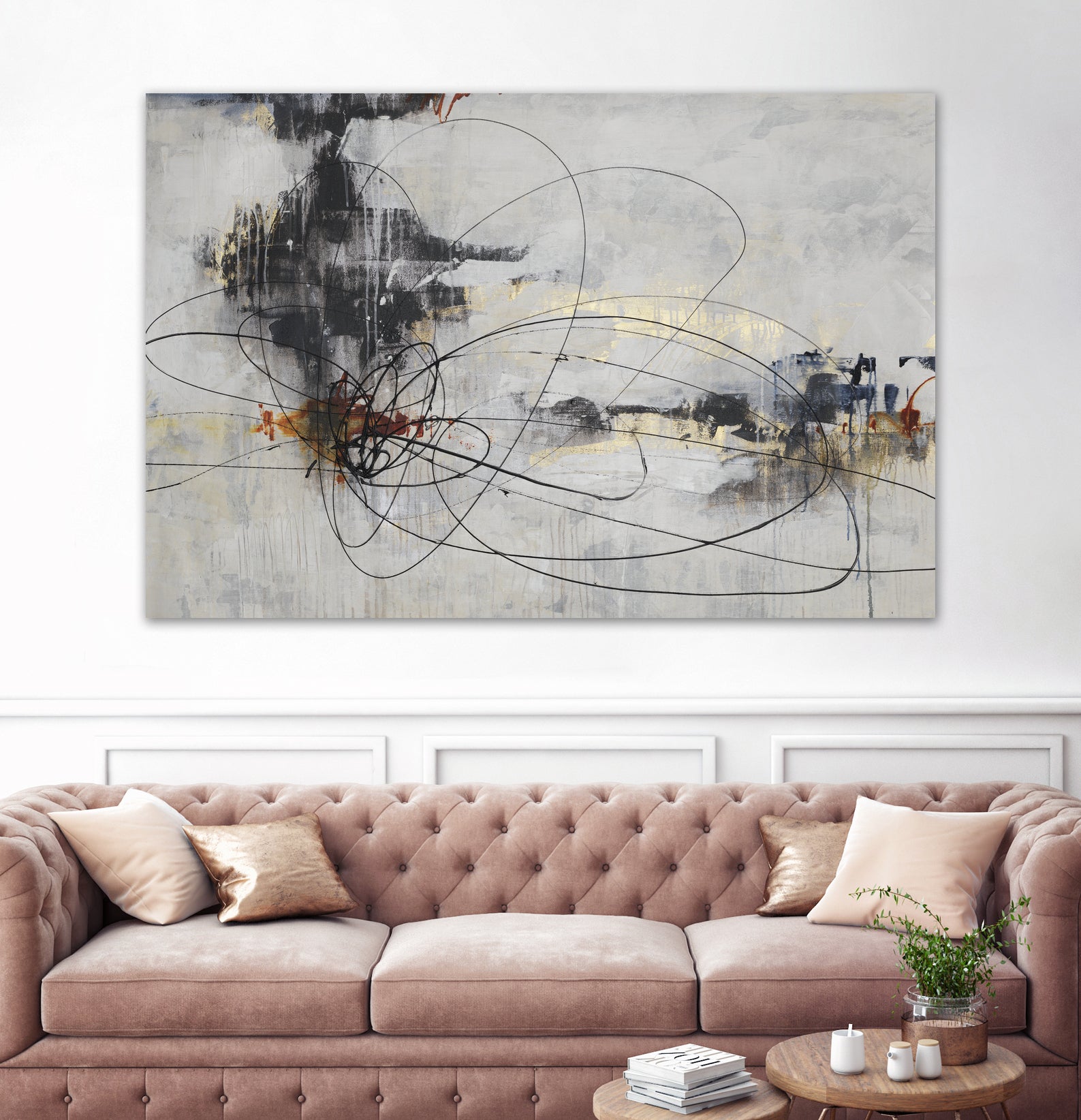 Mess With the Mind I by Daleno Art on GIANT ART -  abstract