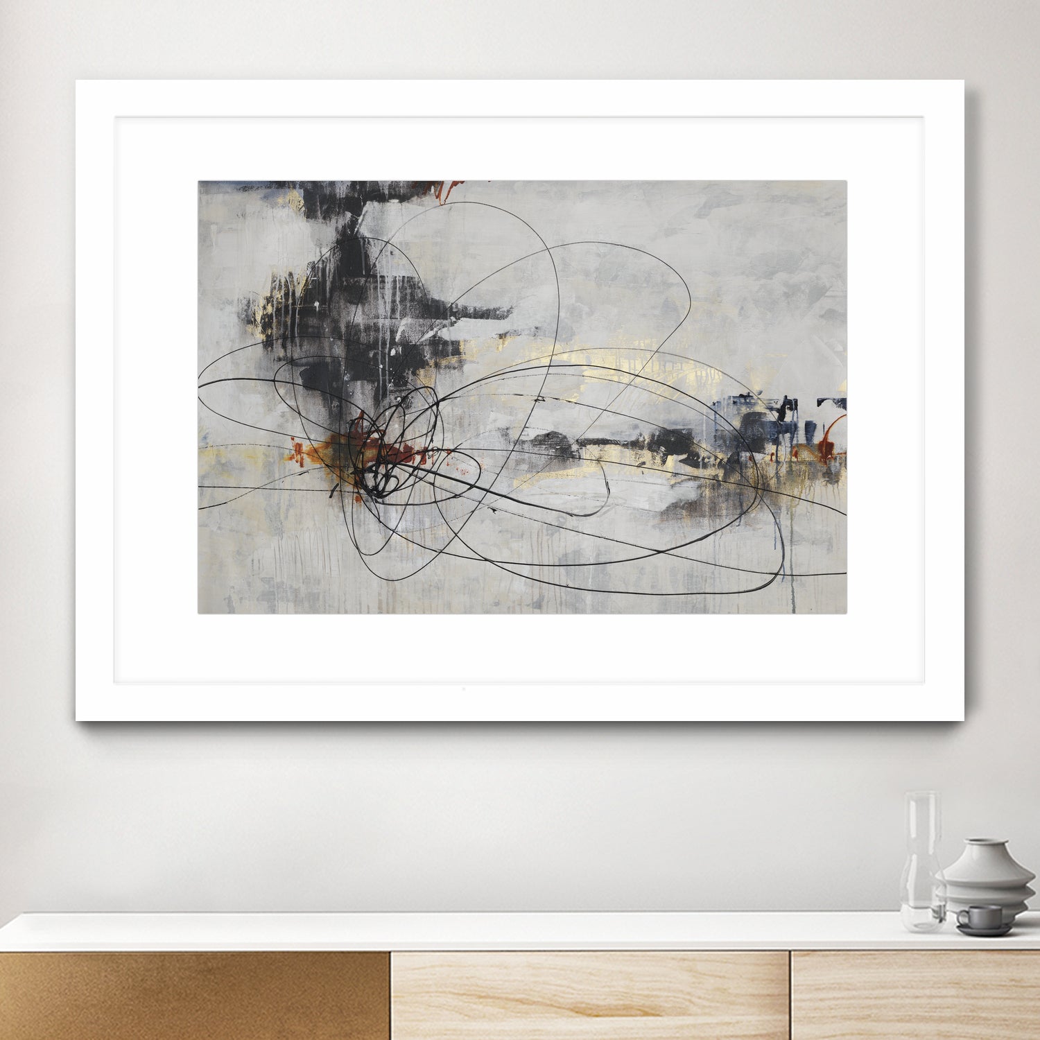 Mess With the Mind I by Daleno Art on GIANT ART -  abstract