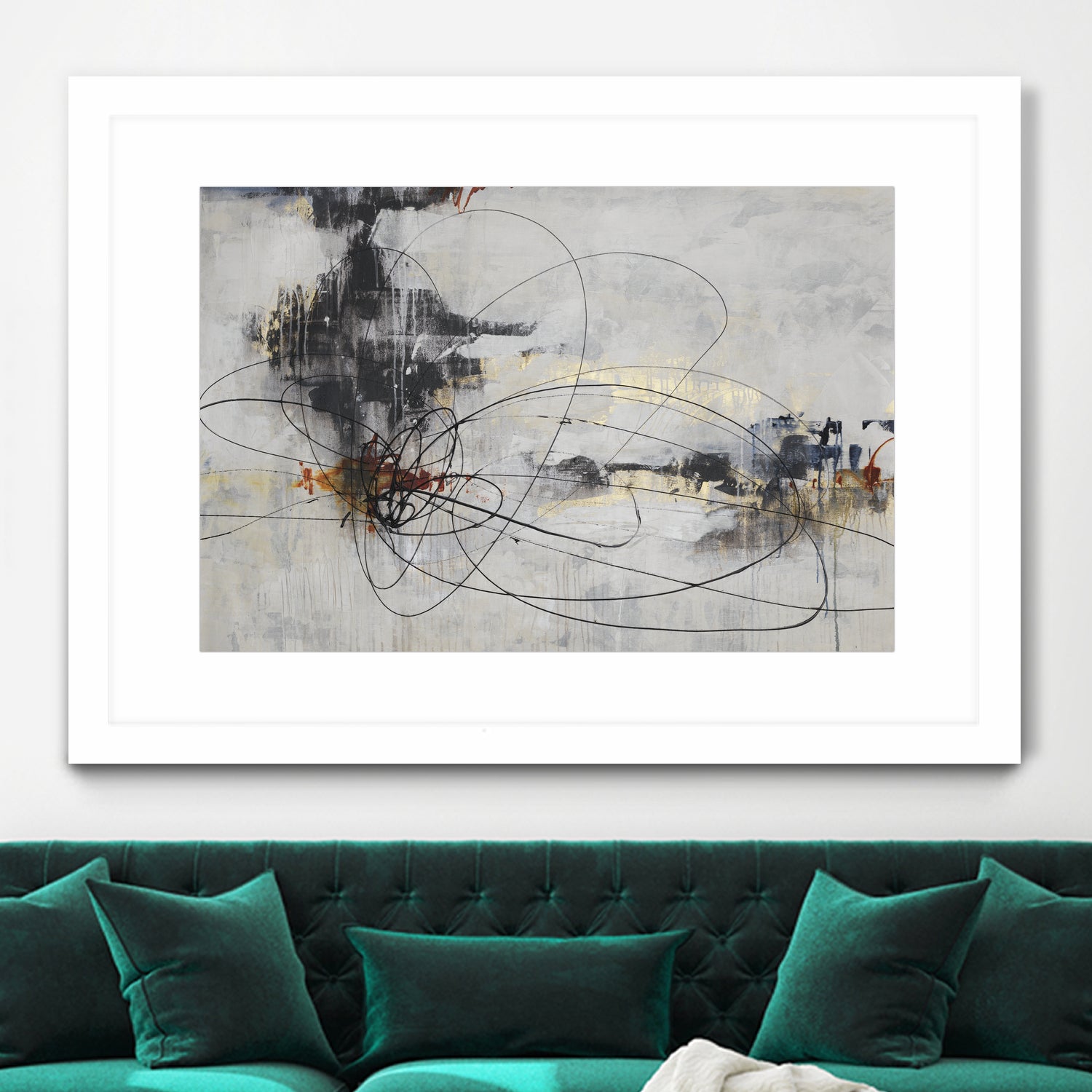 Mess With the Mind I by Daleno Art on GIANT ART -  abstract