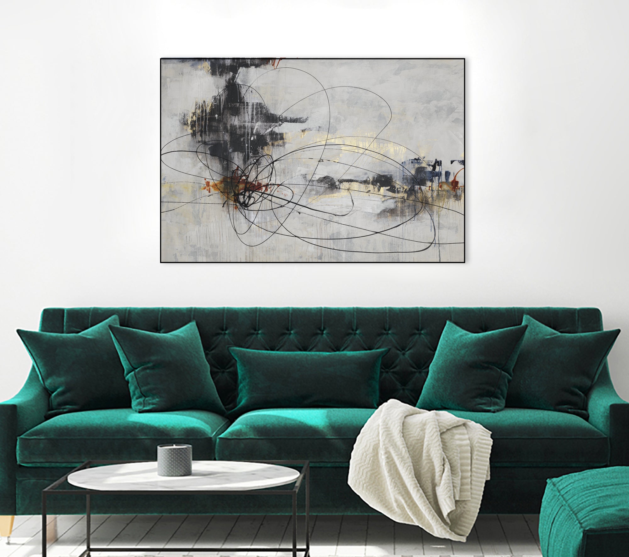 Mess With the Mind I by Daleno Art on GIANT ART -  abstract