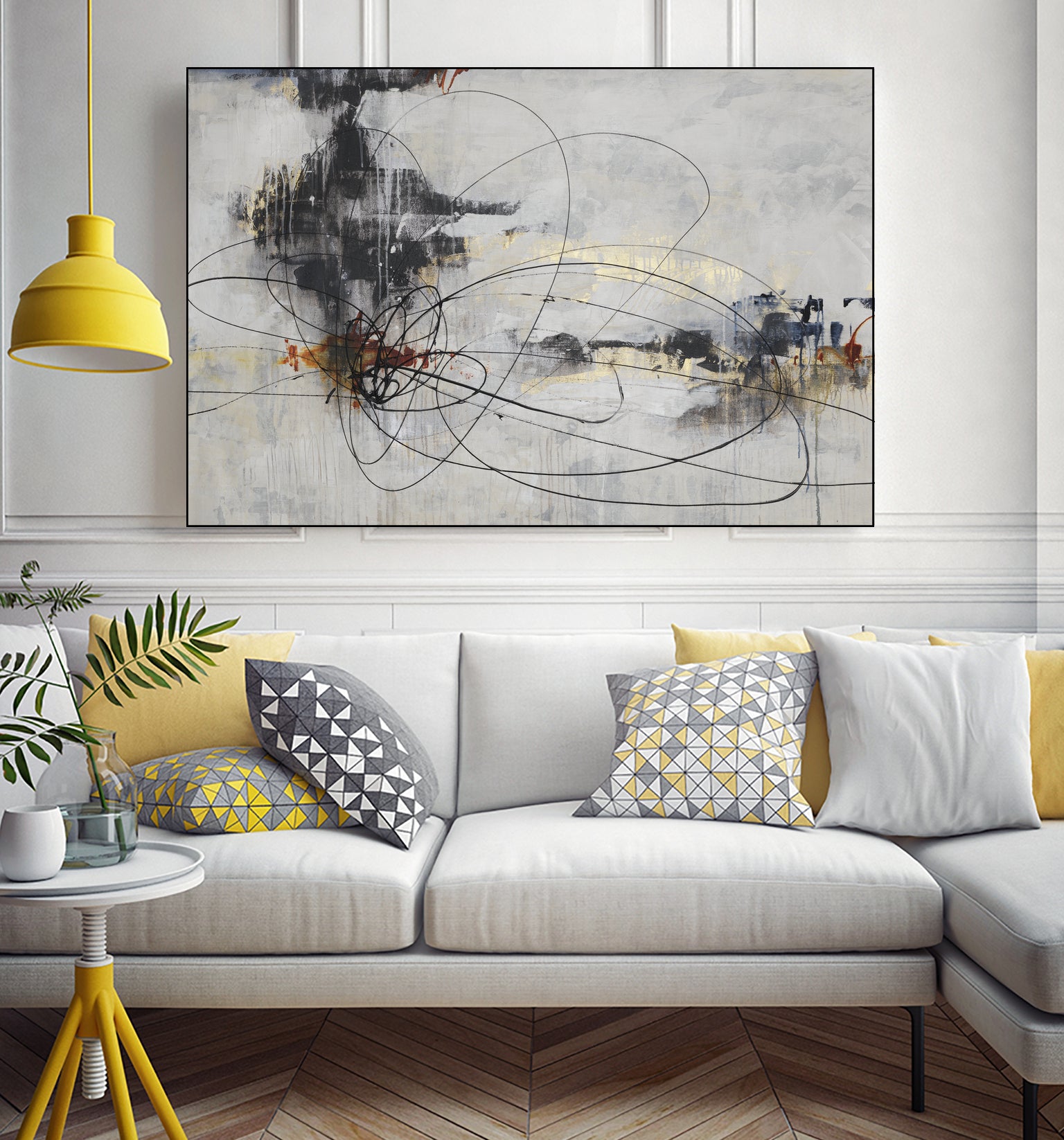 Mess With the Mind I by Daleno Art on GIANT ART -  abstract