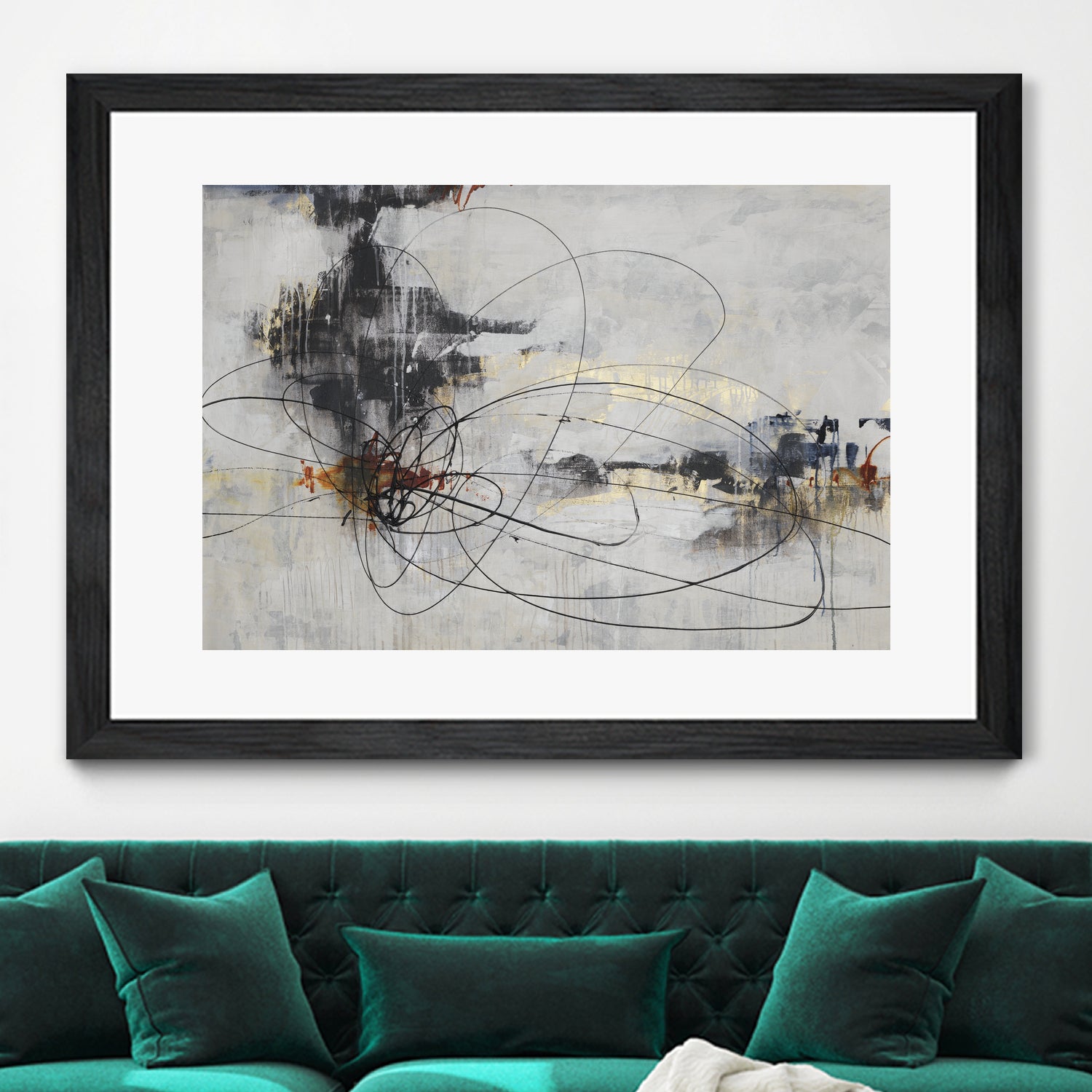 Mess With the Mind I by Daleno Art on GIANT ART -  abstract