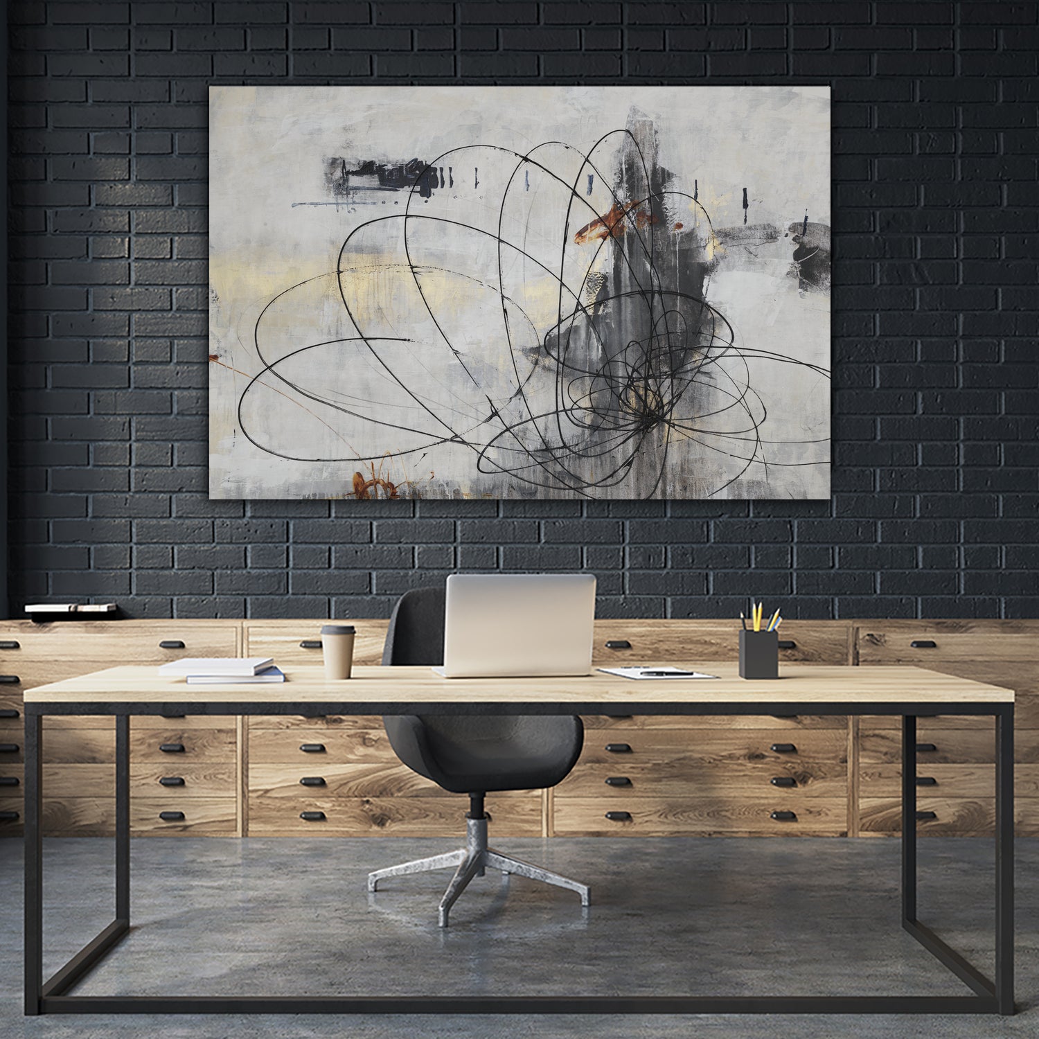 Mess With the Mind II by Daleno Art on GIANT ART -  abstract