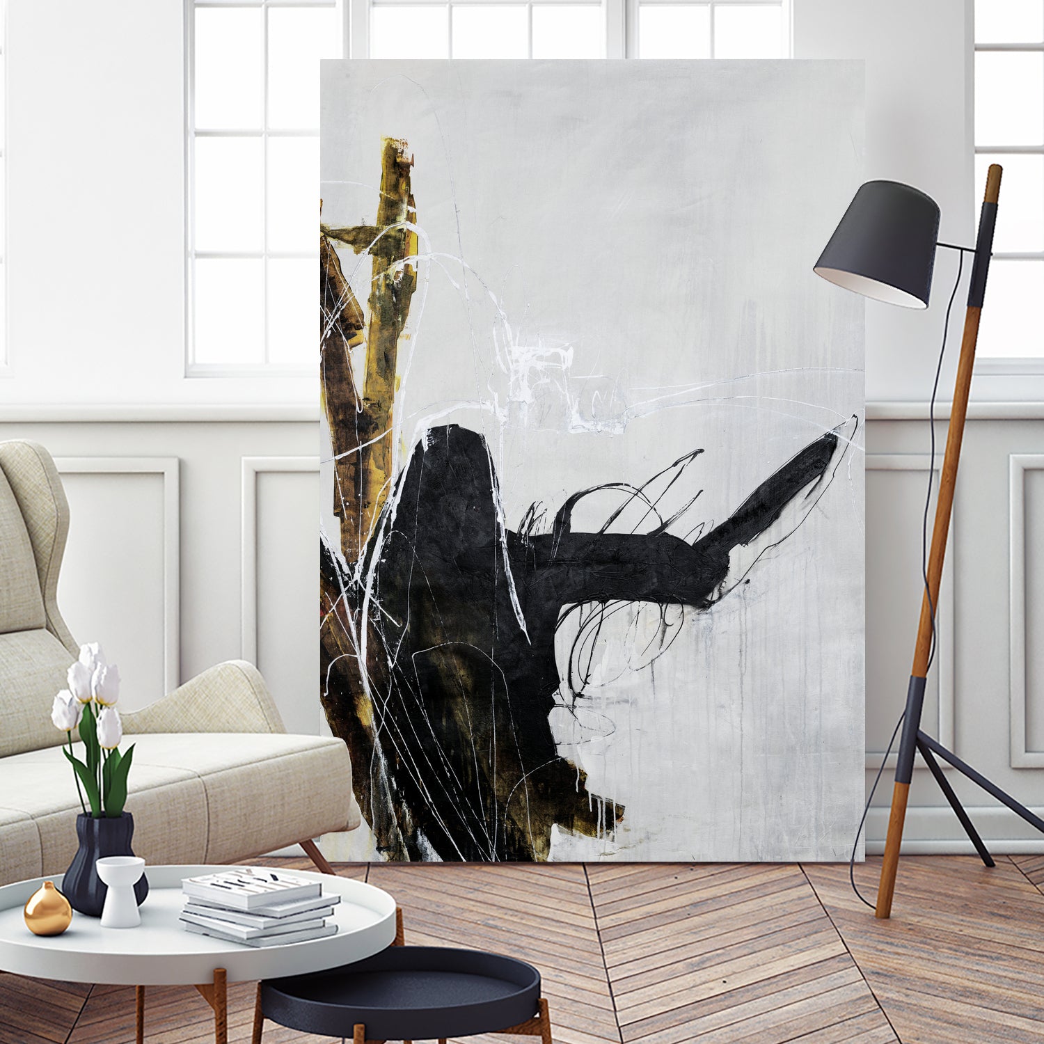 Lever Down by Daleno Art on GIANT ART -  abstract