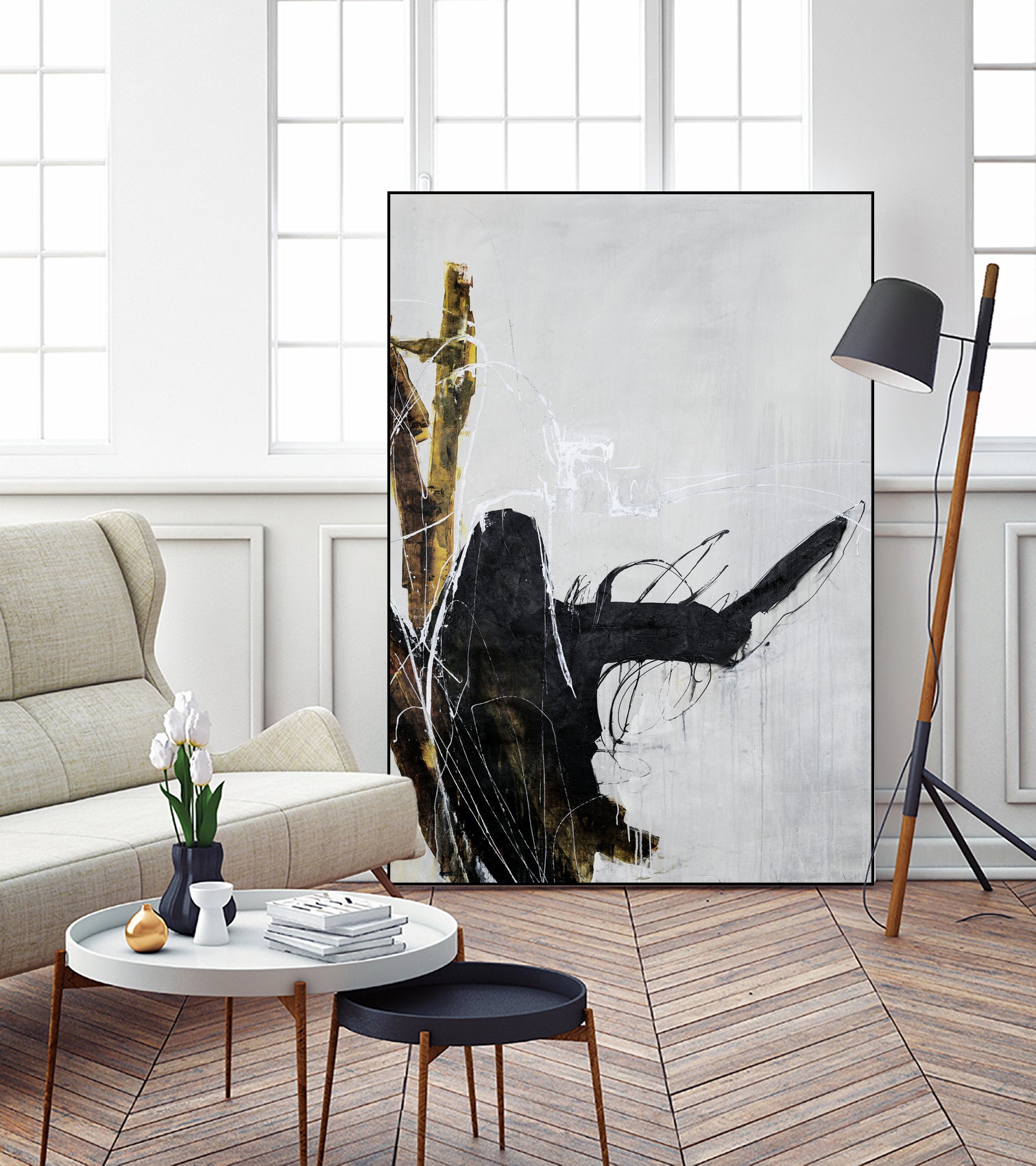 Lever Down by Daleno Art on GIANT ART -  abstract